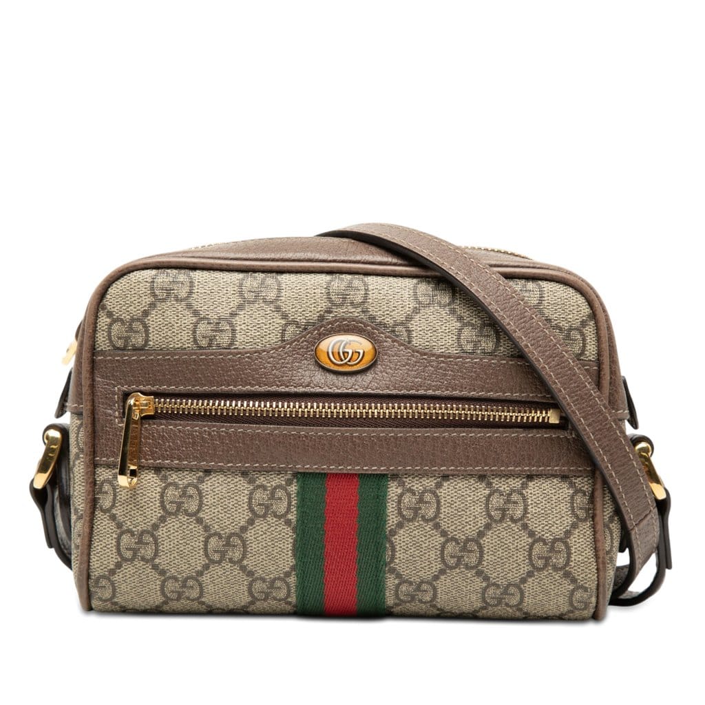 Gucci Mini GG Supreme Web Ophidia Crossbody