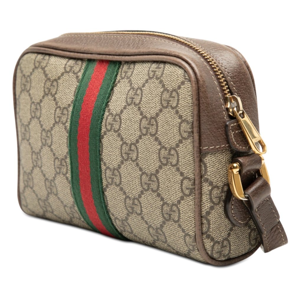 Gucci Mini GG Supreme Web Ophidia Crossbody