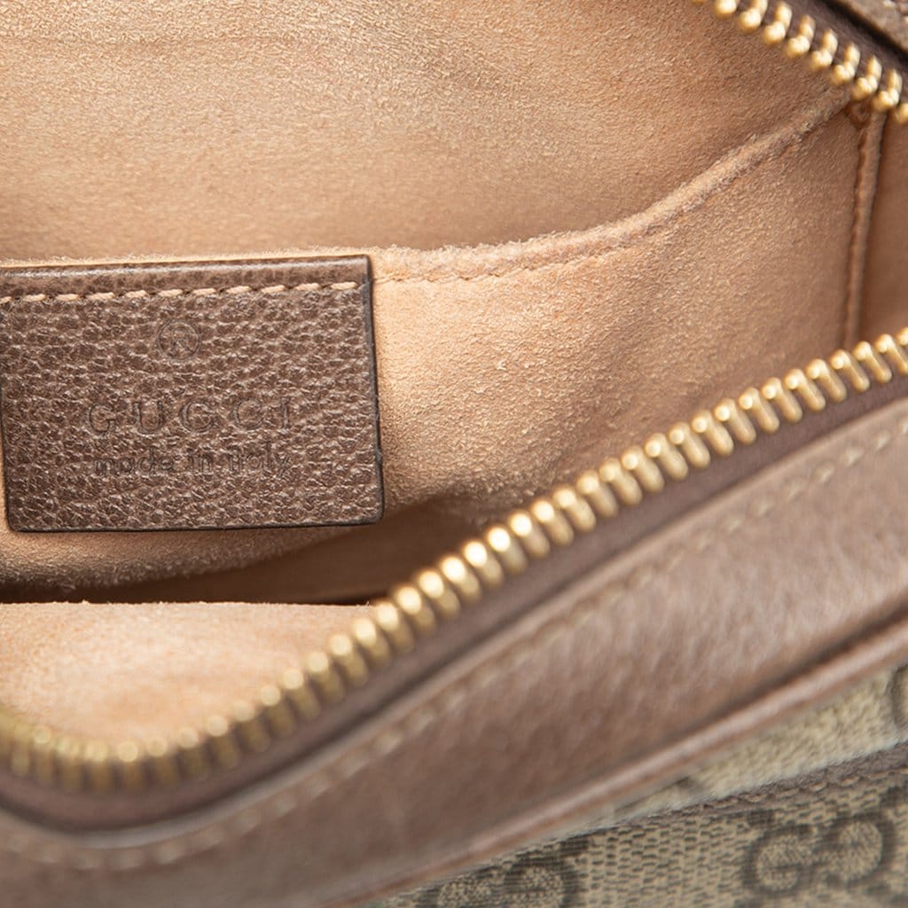 Gucci Mini GG Supreme Web Ophidia Crossbody