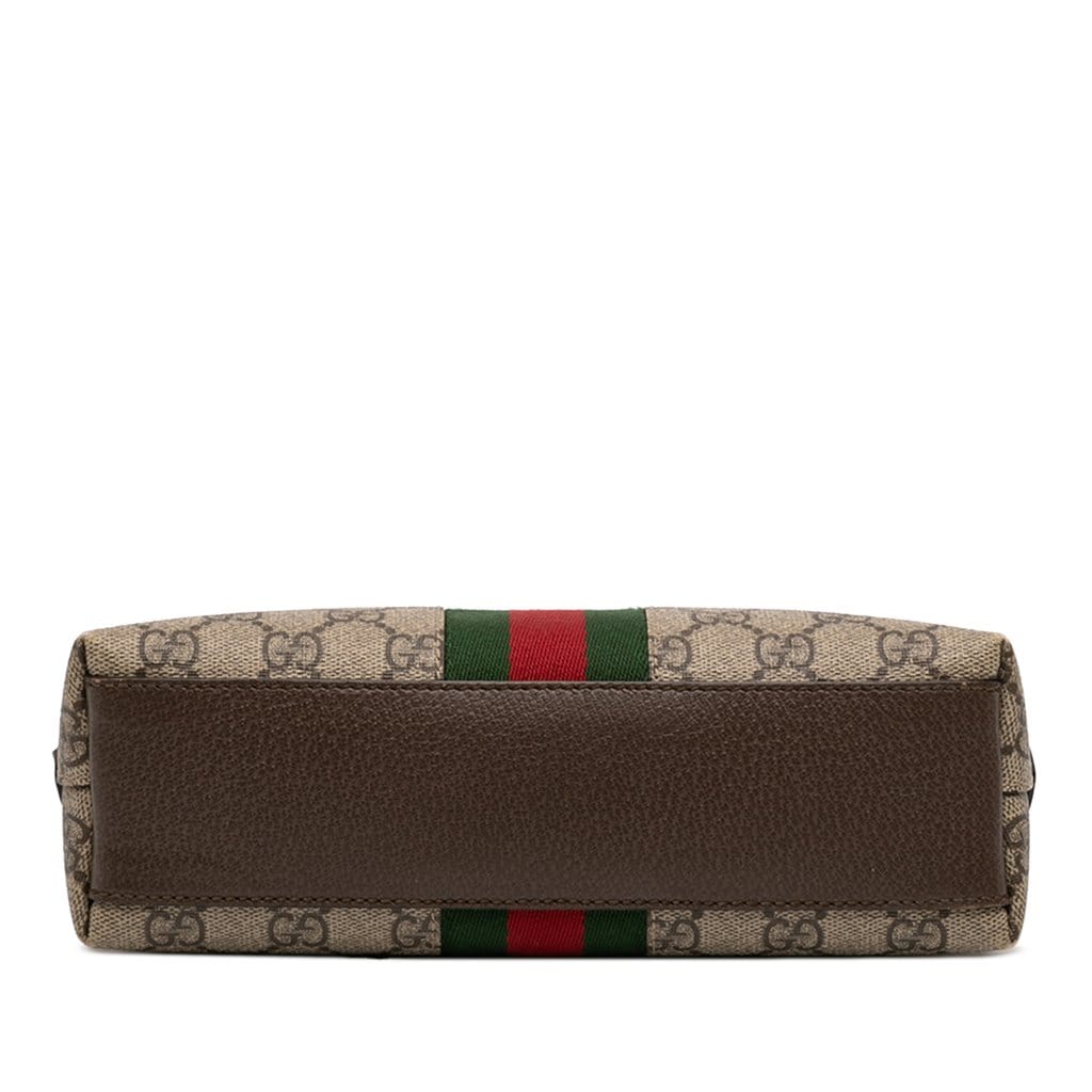 Gucci Small GG Supreme Web Ophidia Dome Crossbody