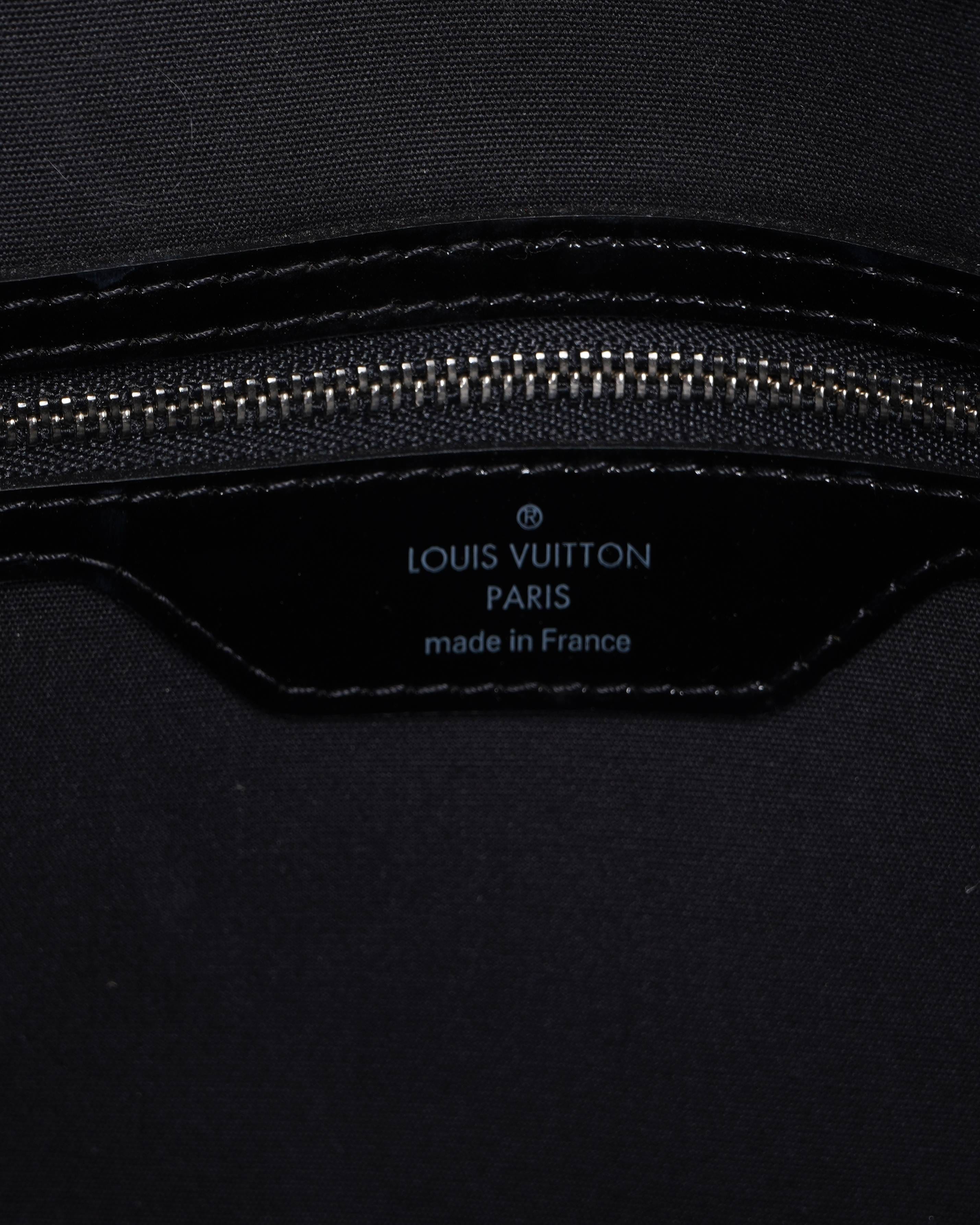 Louis vuitton brea mm handbag in black epi leather