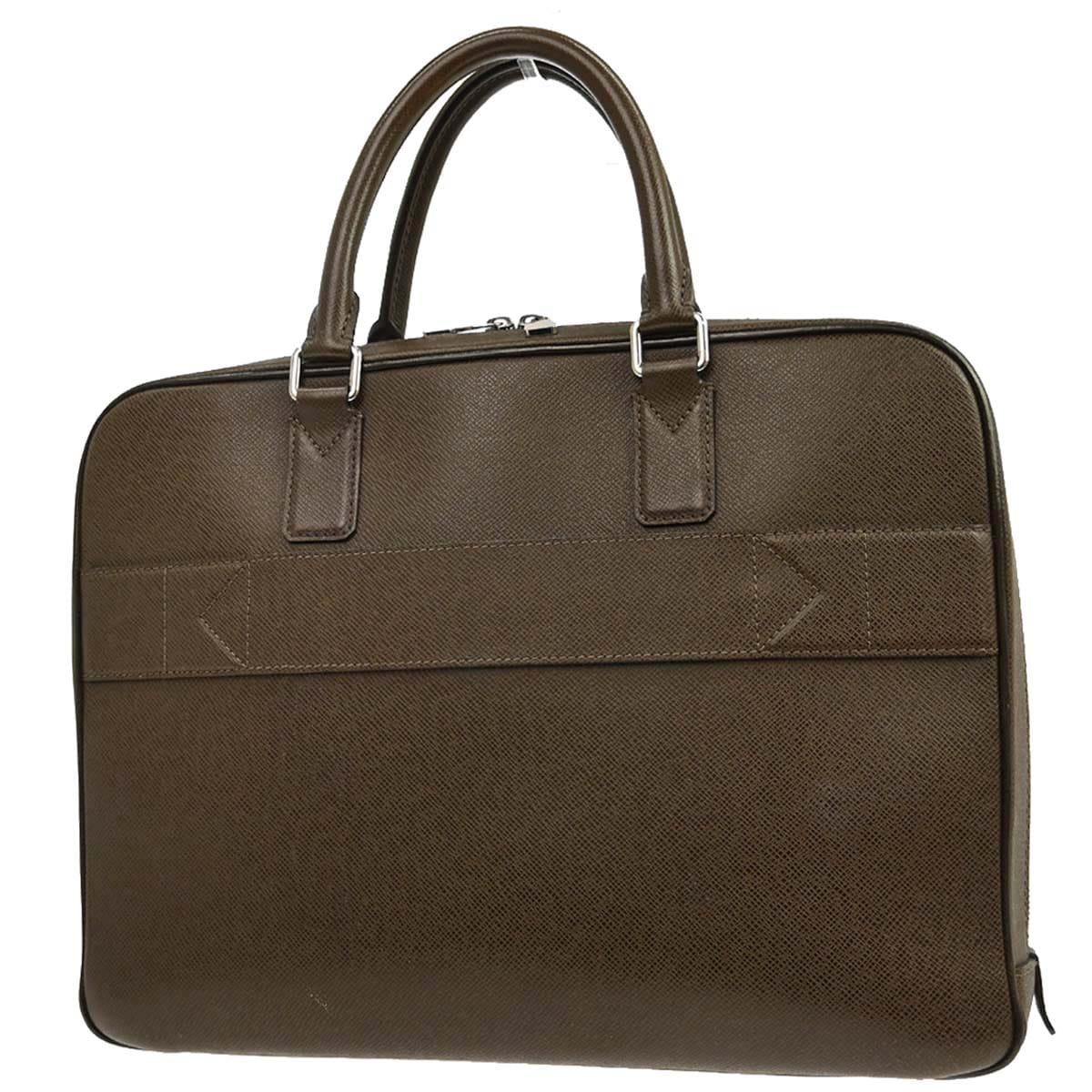 Louis Vuitton 2013 Brown Taiga Neo Igor Briefcase Handbag