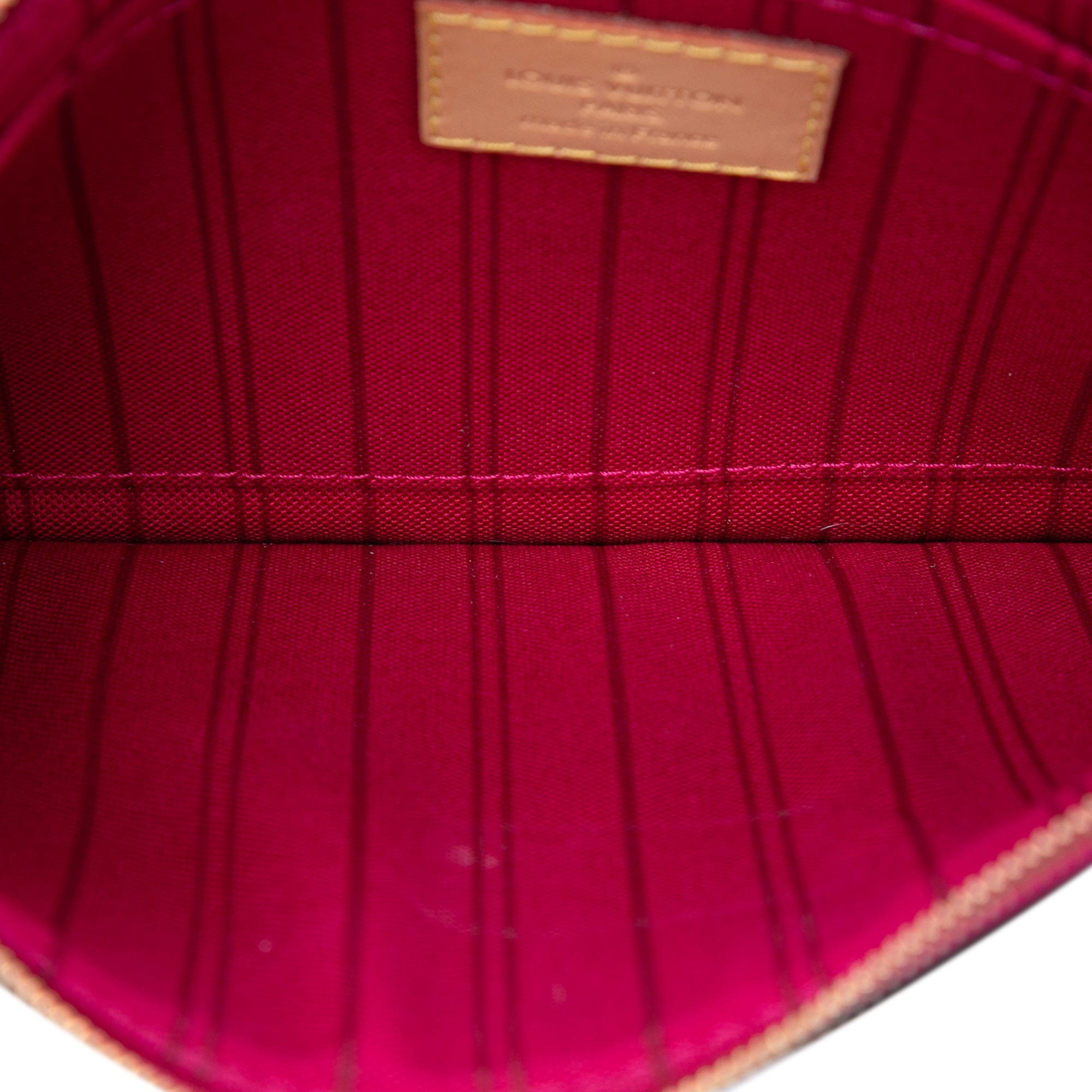 Louis Vuitton Monogram Patches Neverfull MM Pouch