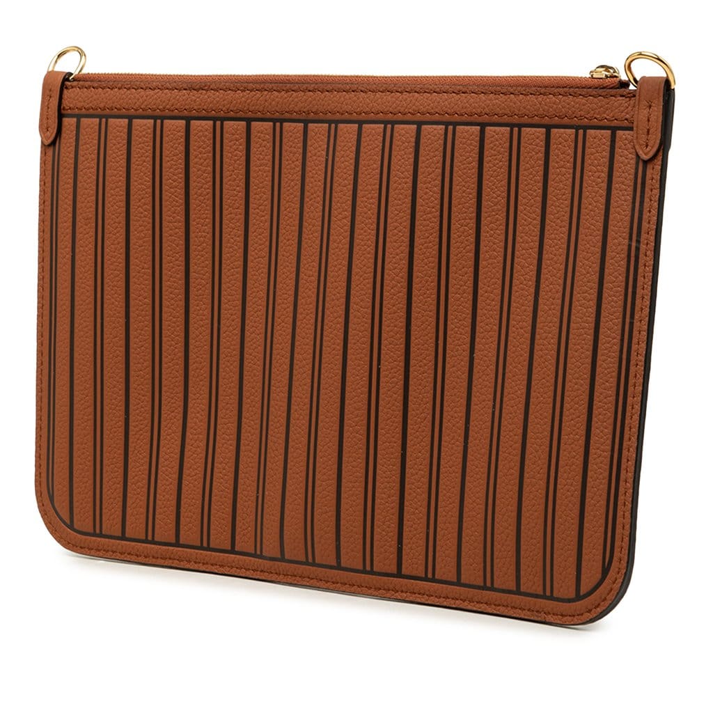 Louis Vuitton Calfskin Neverfull Inside Out MM Pouch