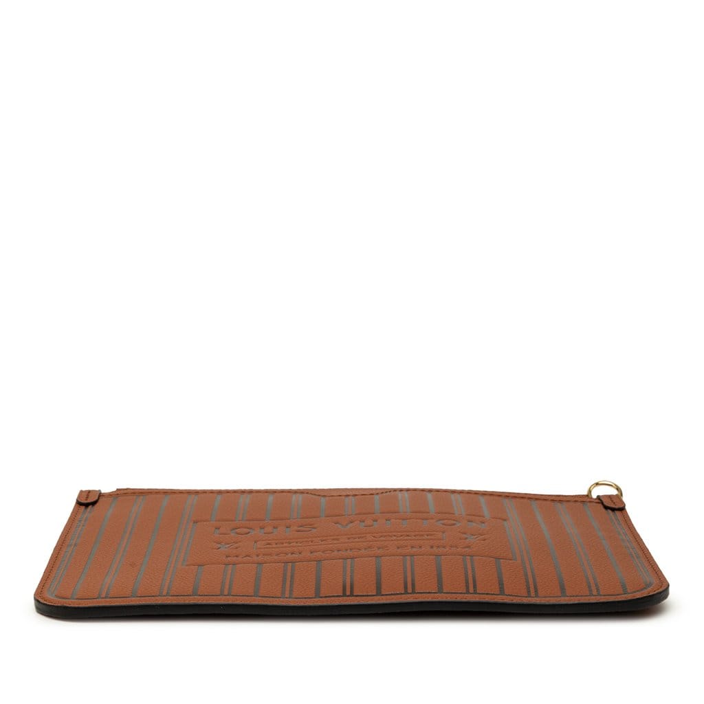 Louis Vuitton Calfskin Neverfull Inside Out MM Pouch