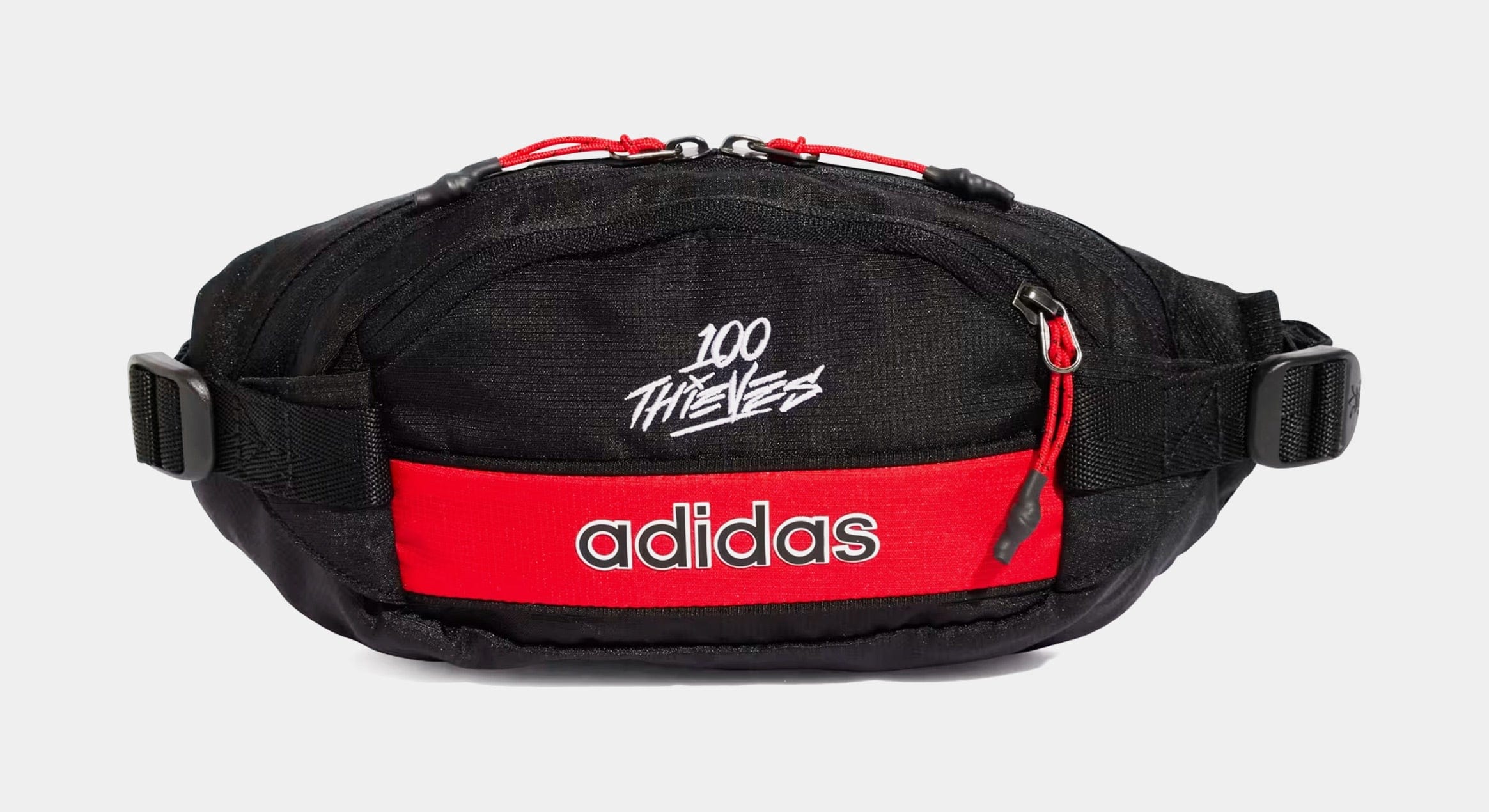 adidas 100 Thieves Crossbody Mens Bag (Black/Grey/Red)