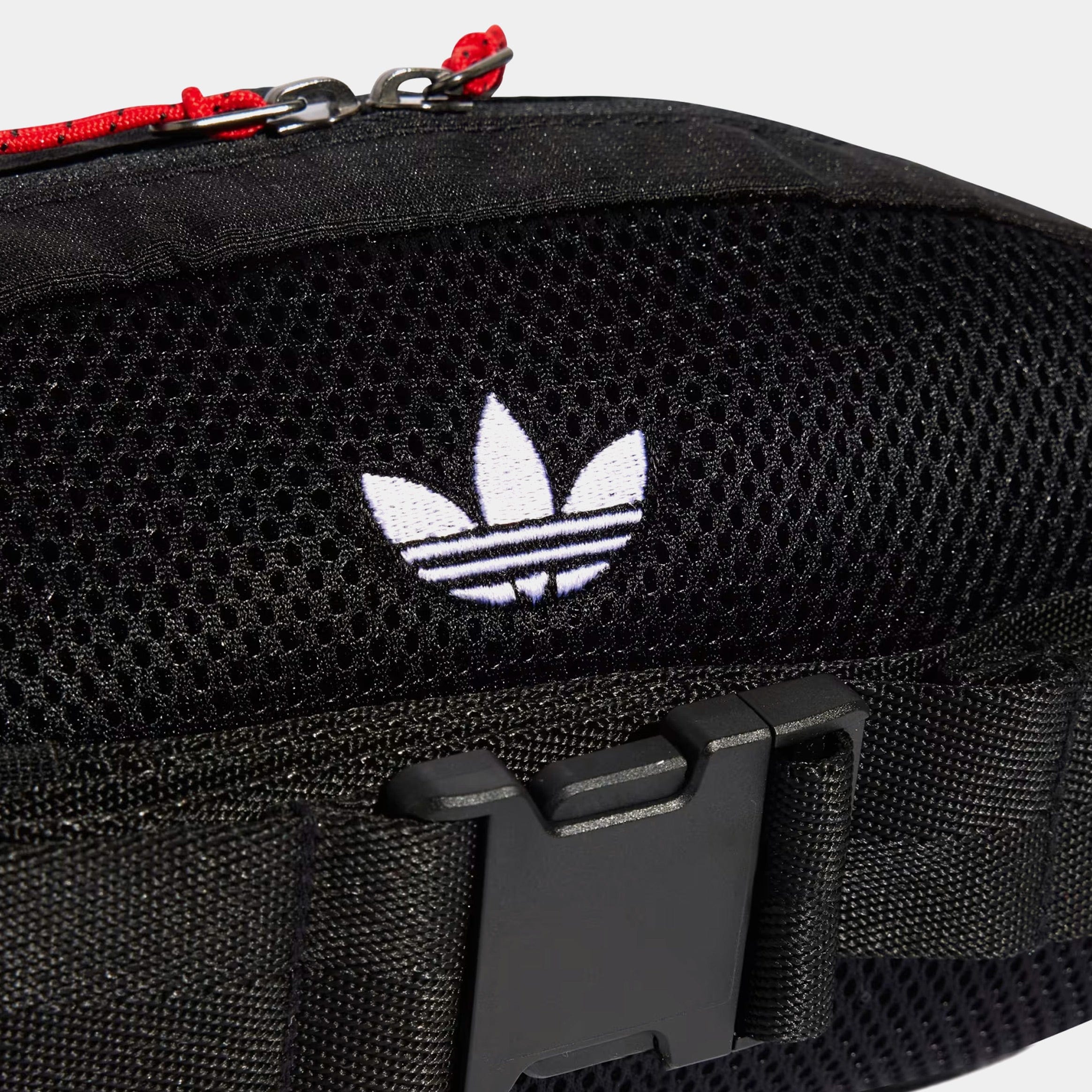 adidas 100 Thieves Crossbody Mens Bag (Black/Grey/Red)