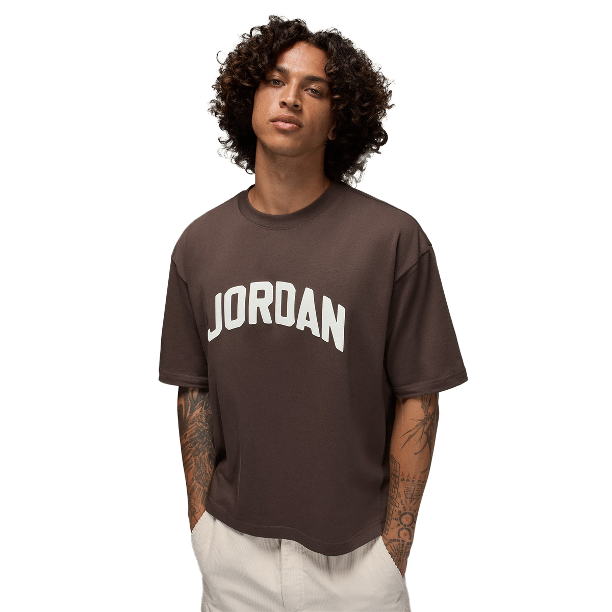 Air Jordan Flight Essentials Men's T - shirt Brown/Brown
