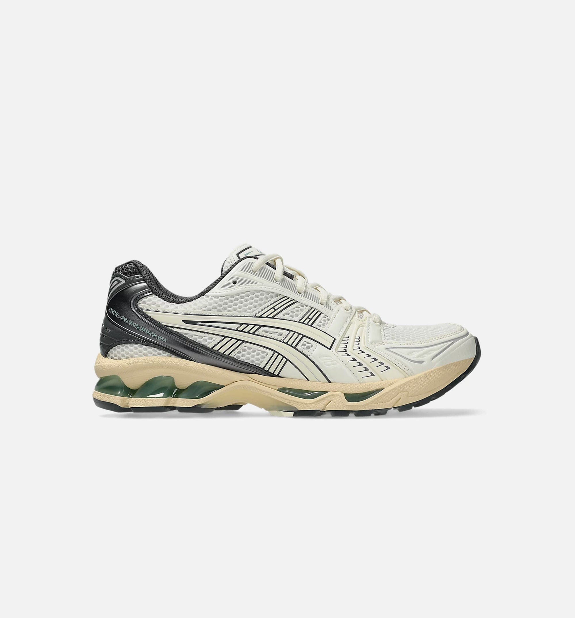 ASICS Gel Kayano 14 Mens Lifestyle Shoe - Cream/Obsidian Grey