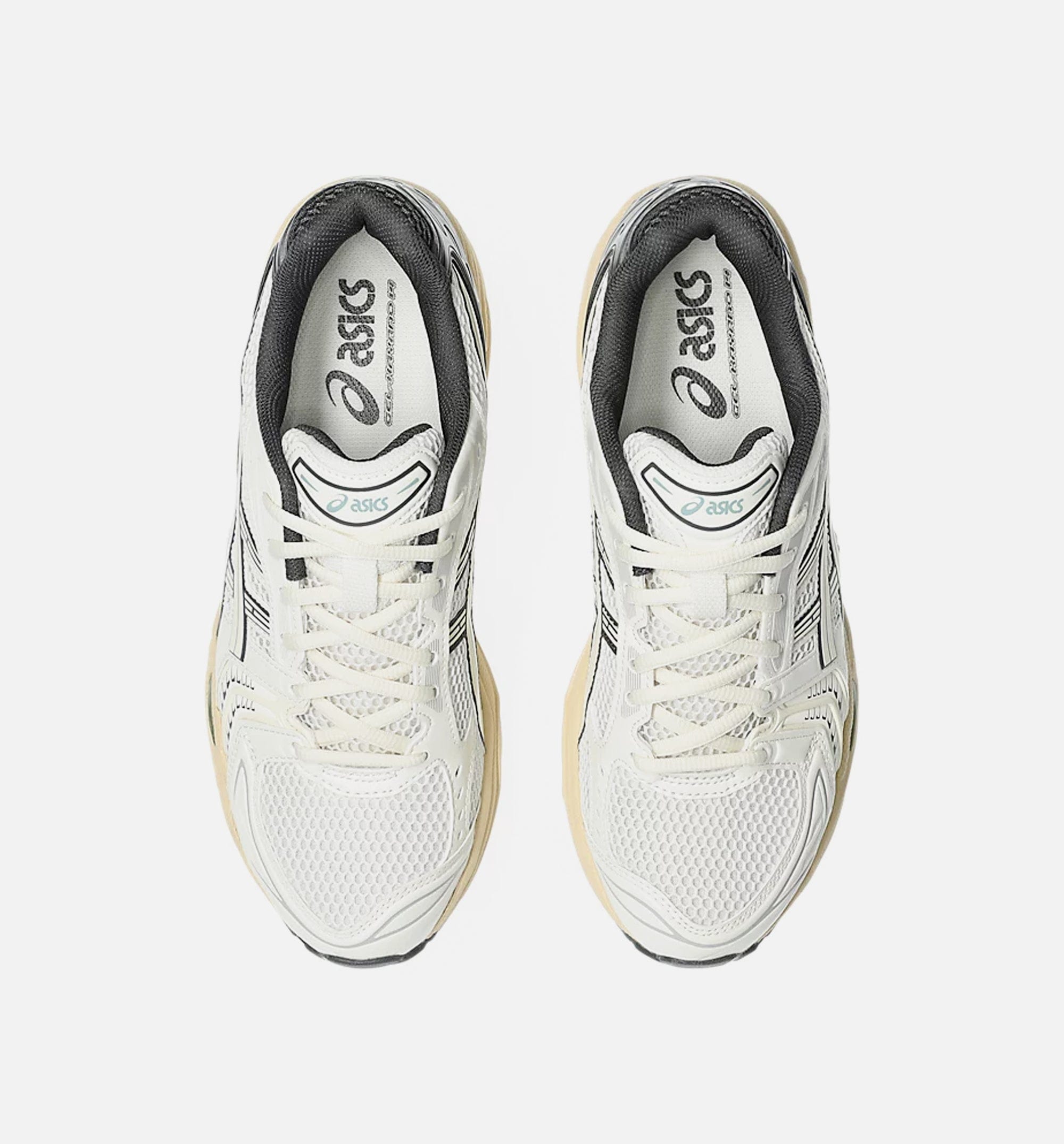 ASICS Gel Kayano 14 Mens Lifestyle Shoe - Cream/Obsidian Grey