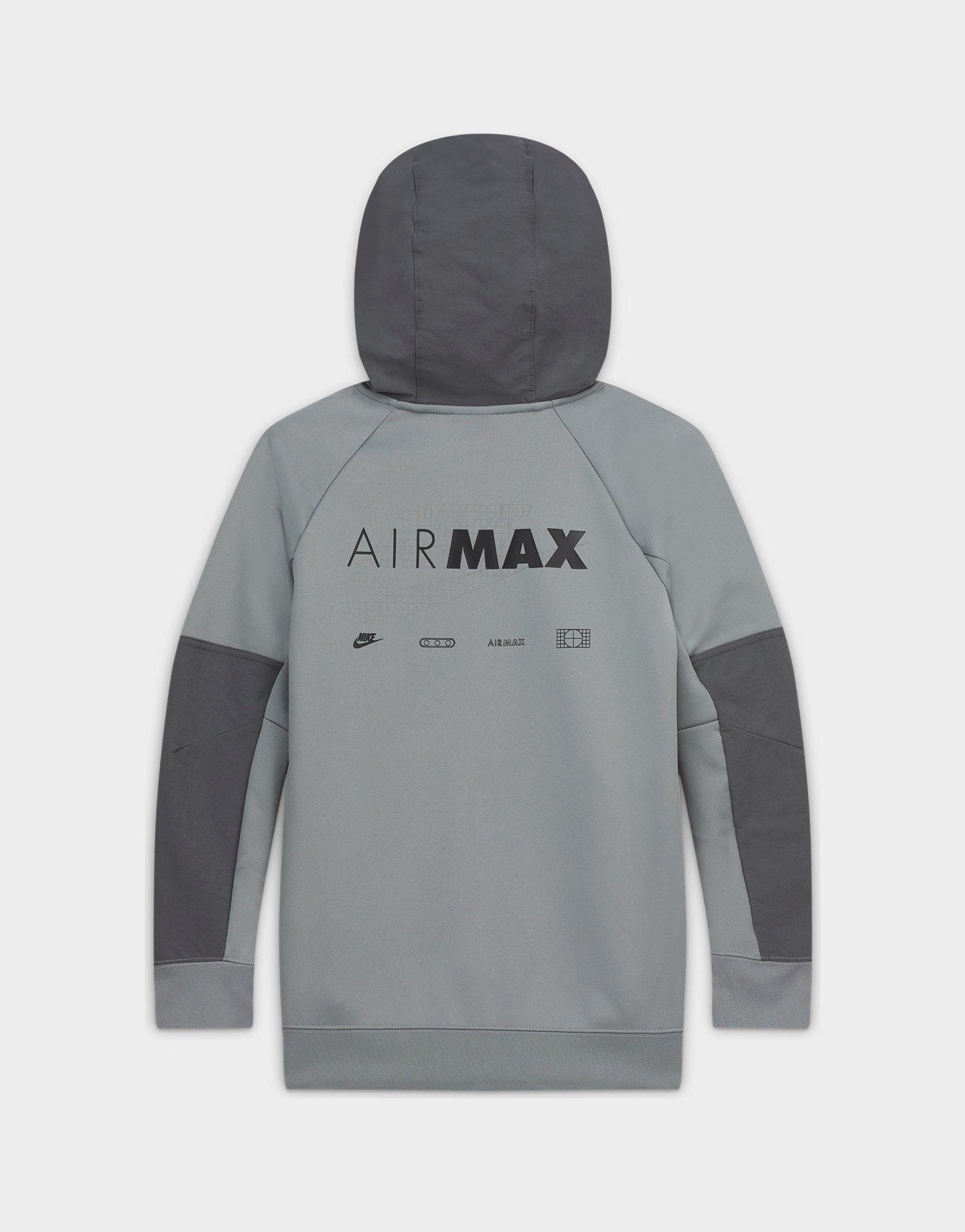 Nike Air Max Poly Full Zip Hoodie Junior