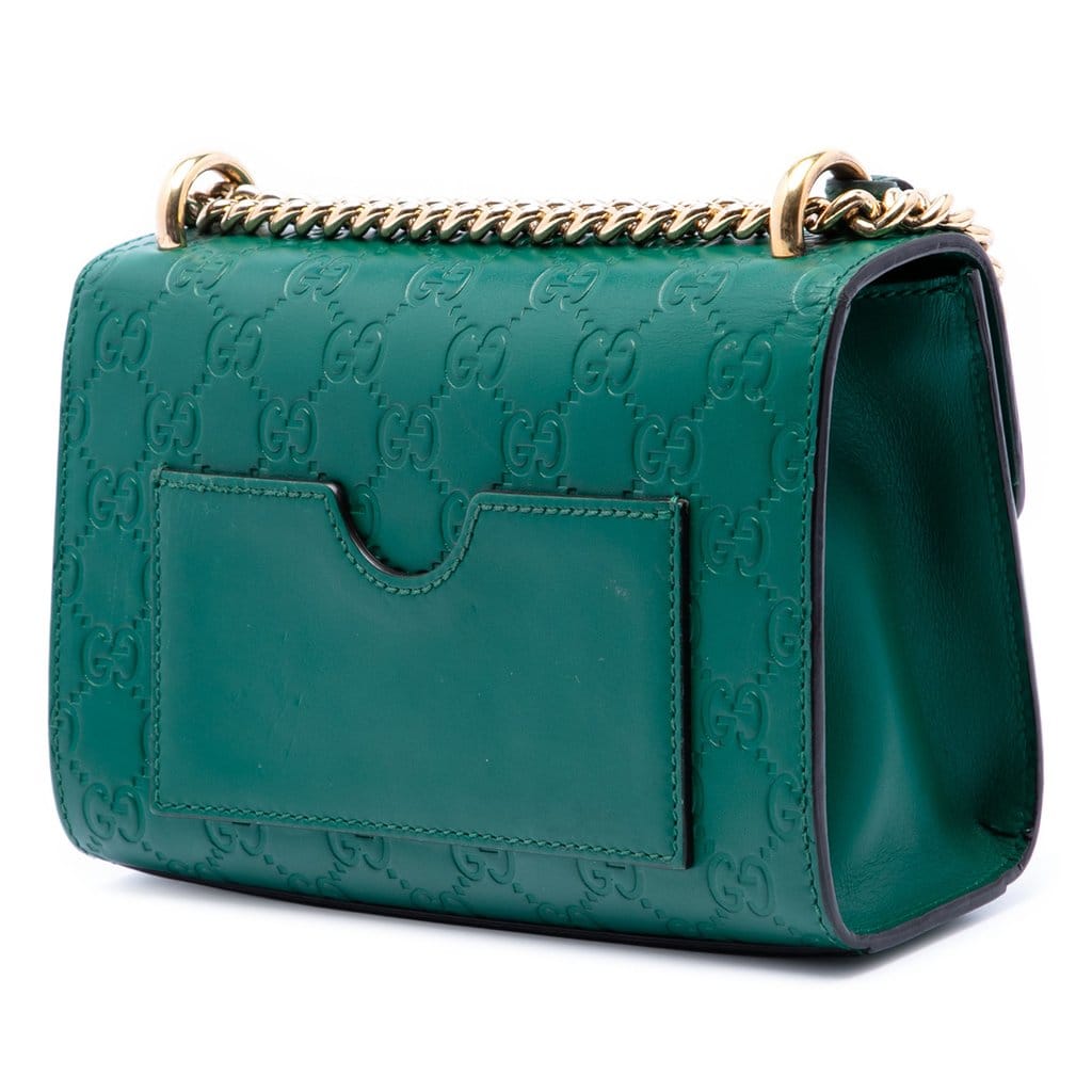 Gucci Small Guccissima Padlock Crossbody