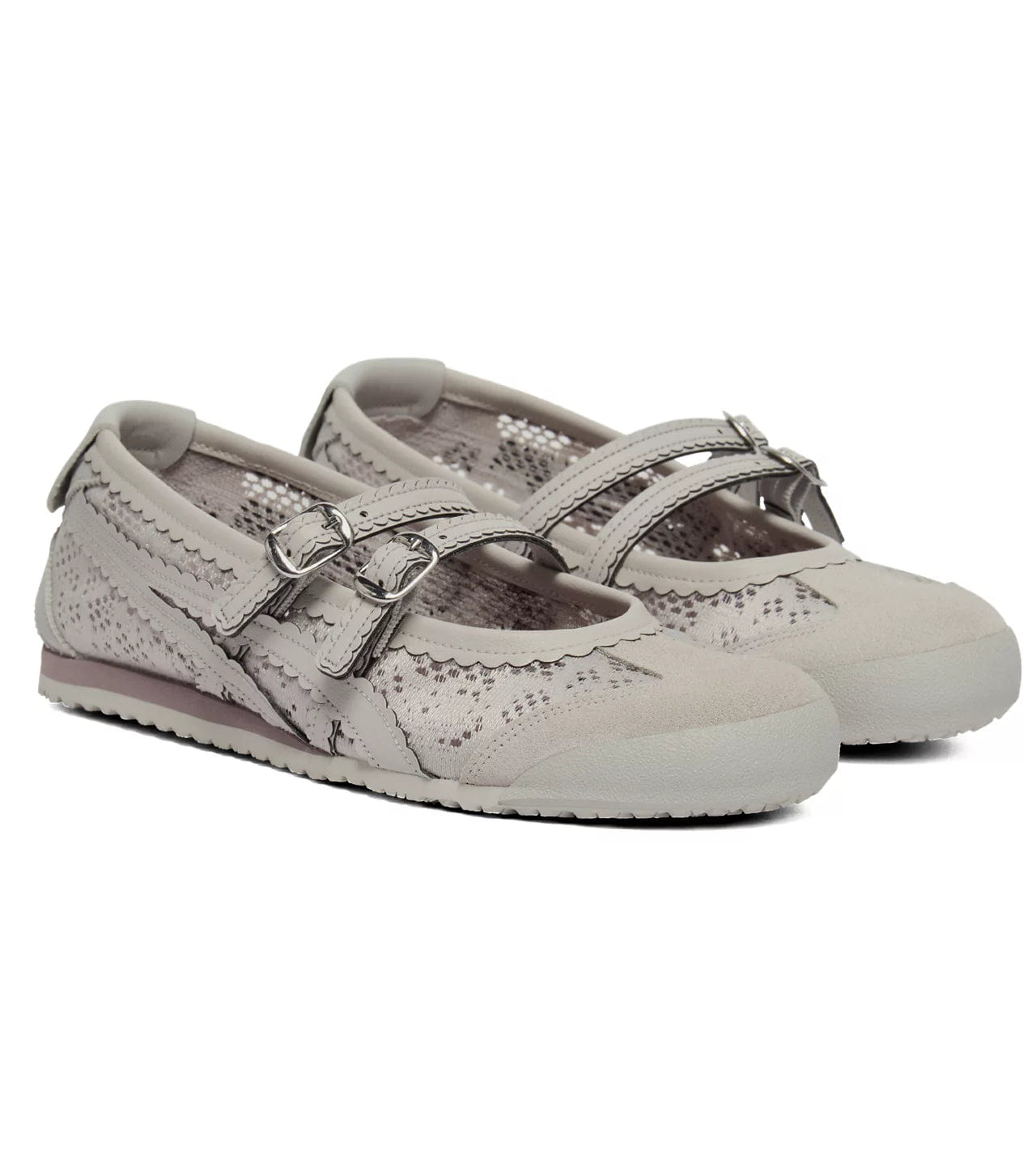 Onitsuka Tiger Mexico 66 TGRS Jacquard Mesh Oyster Grey - Preorder