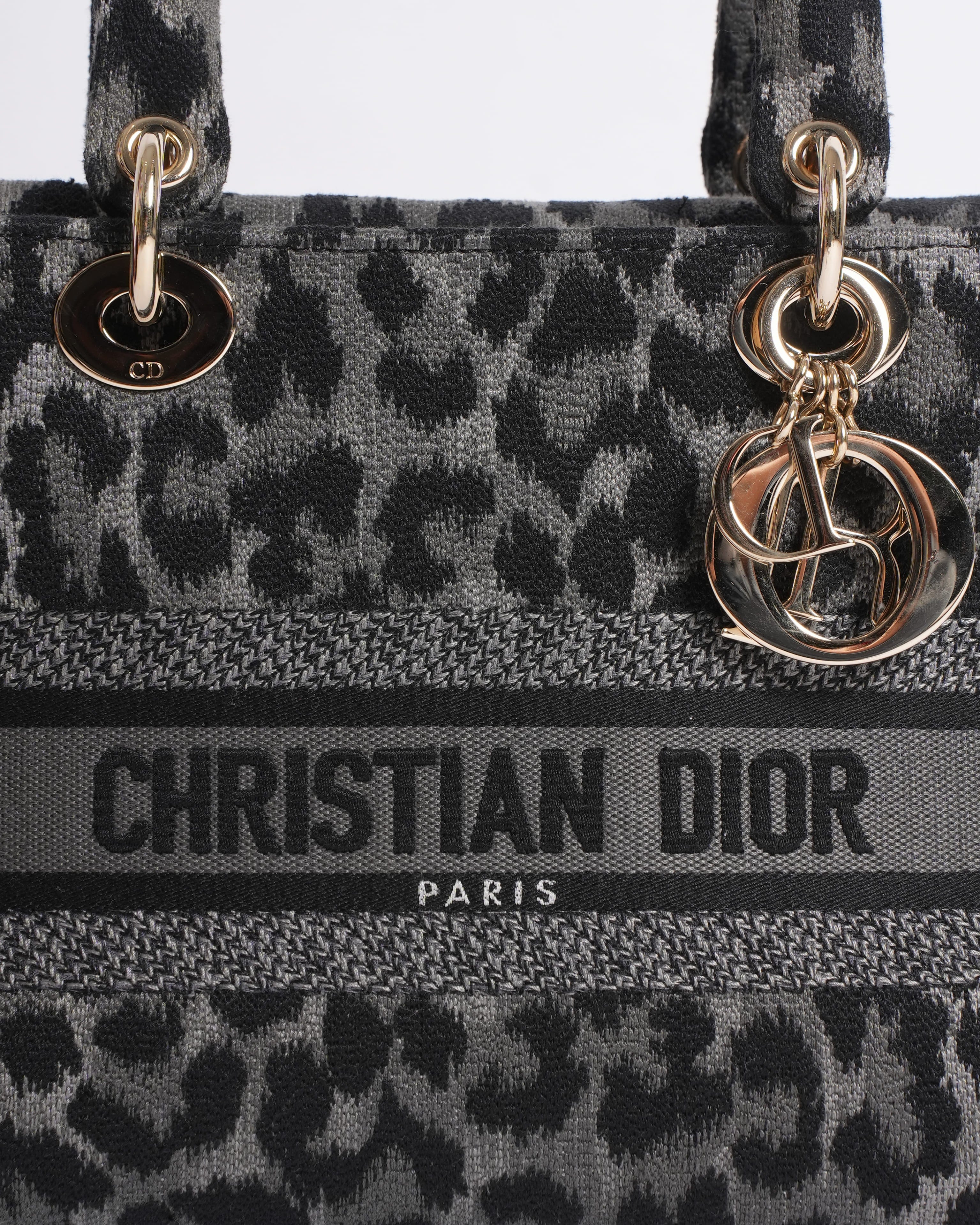 Dior New Christian Dior 2021 Medium Mizza Lady Dior Bag