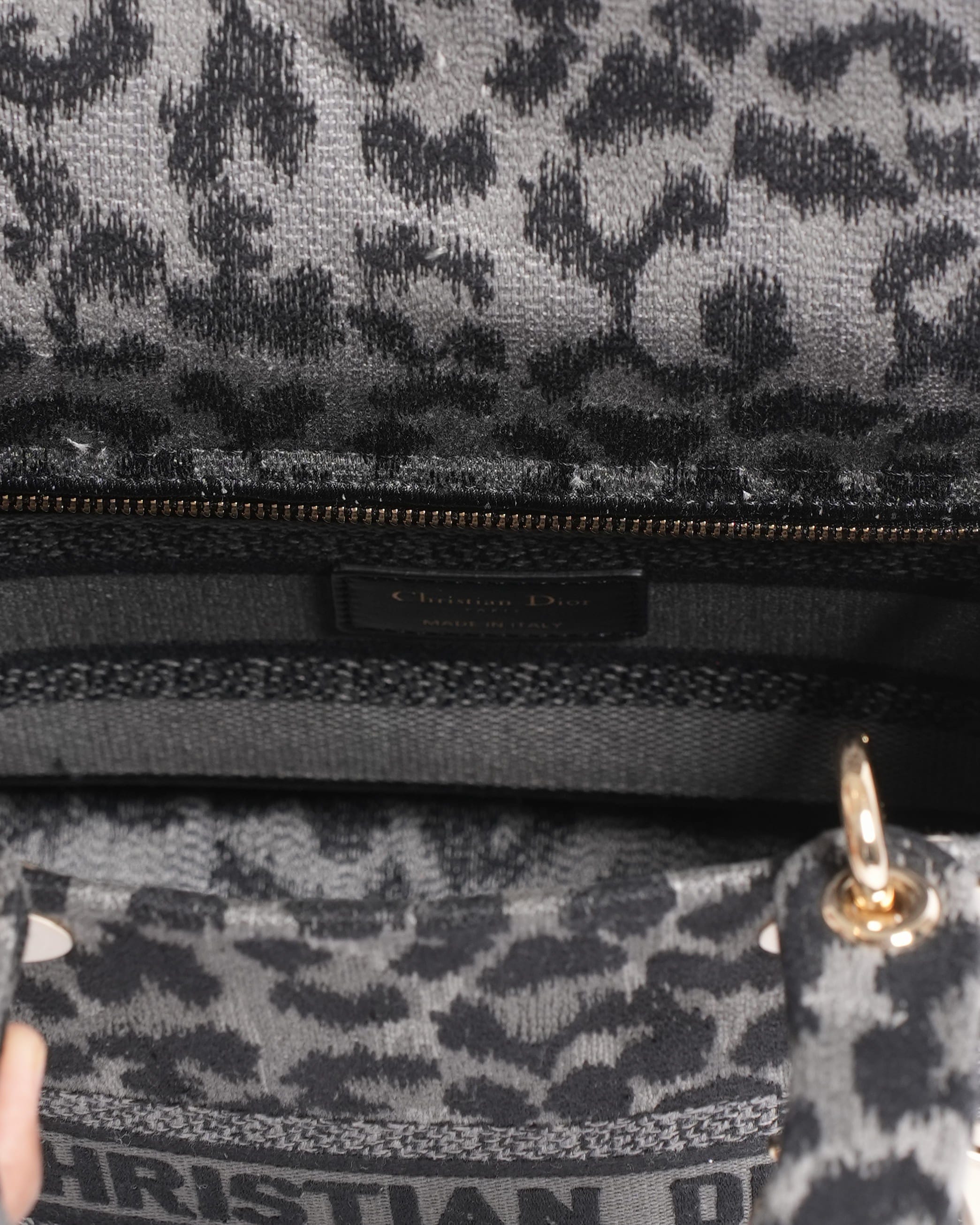 Dior New Christian Dior 2021 Medium Mizza Lady Dior Bag