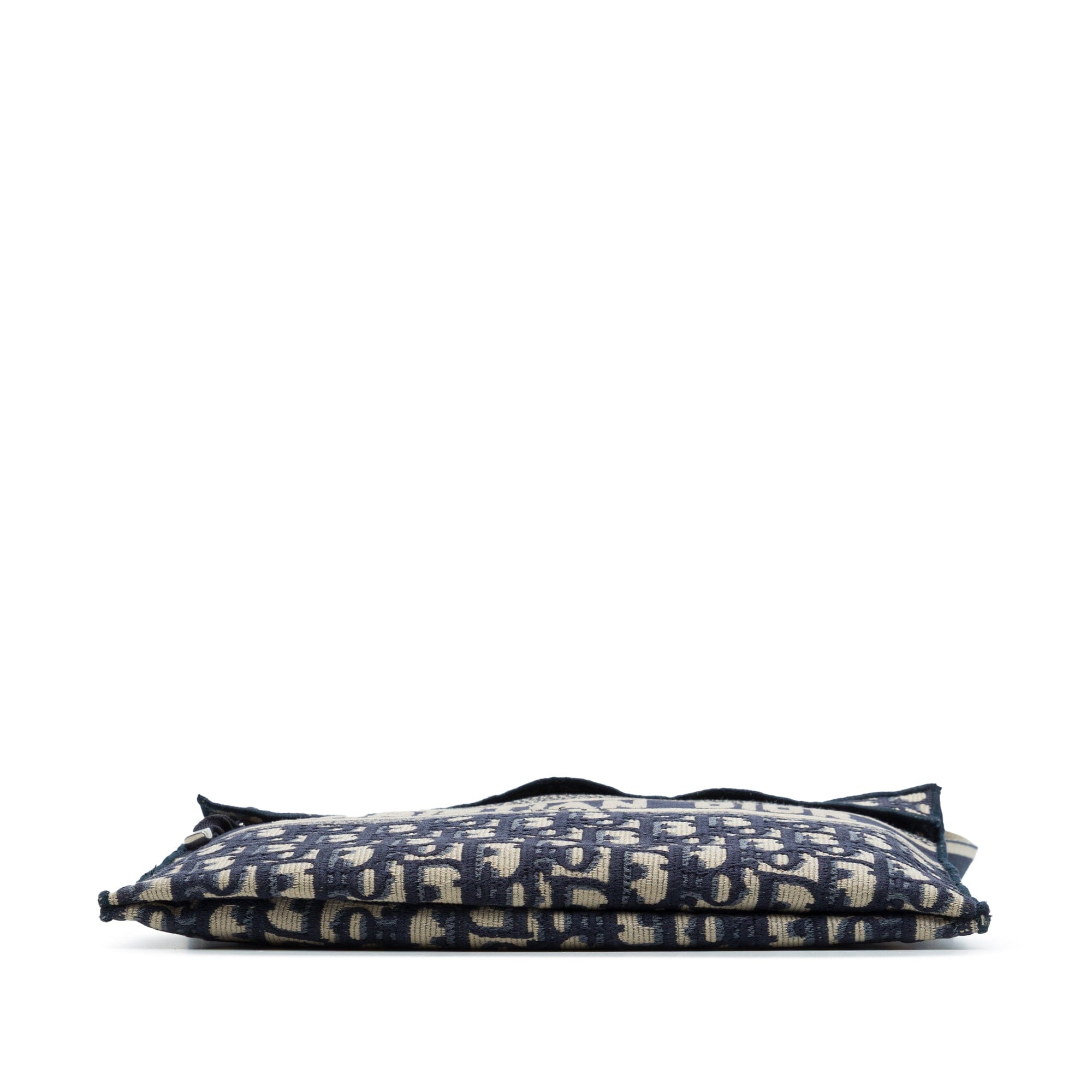 Dior Oblique Canvas Flat Crossbody