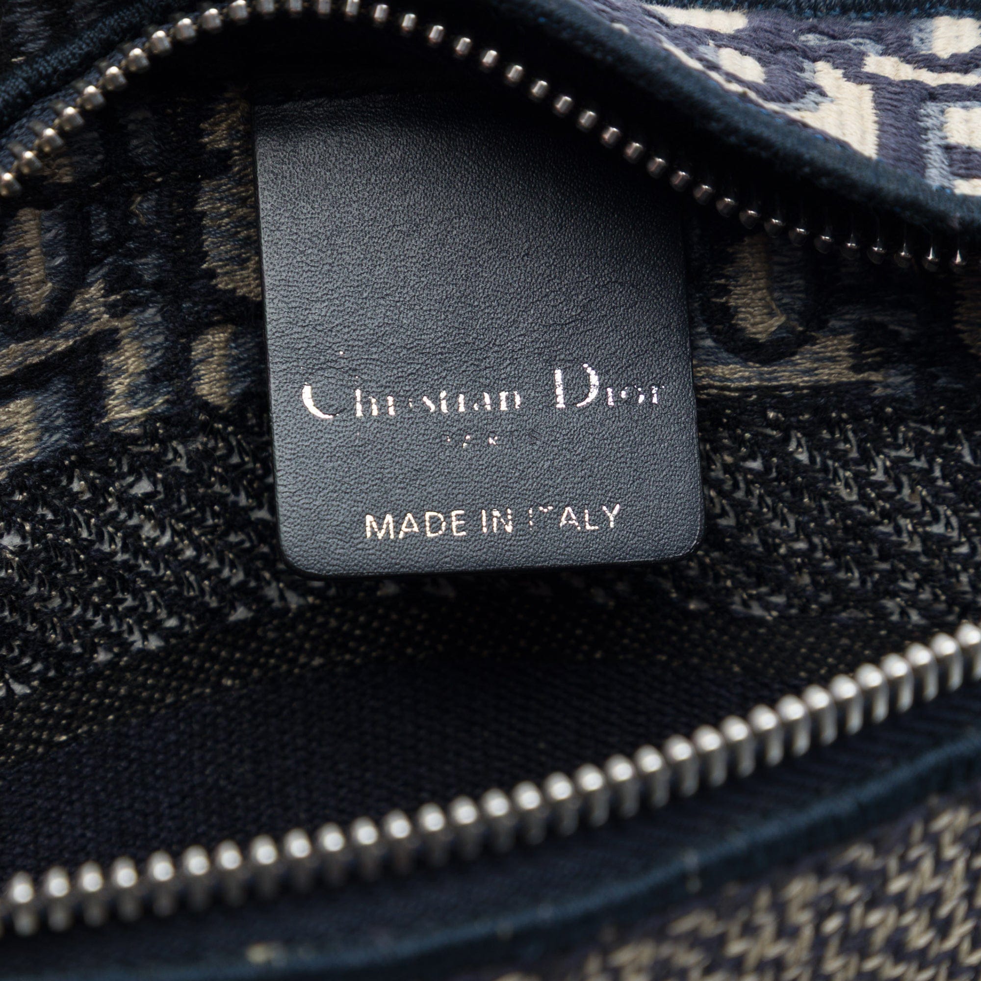 Dior Oblique Canvas Flat Crossbody