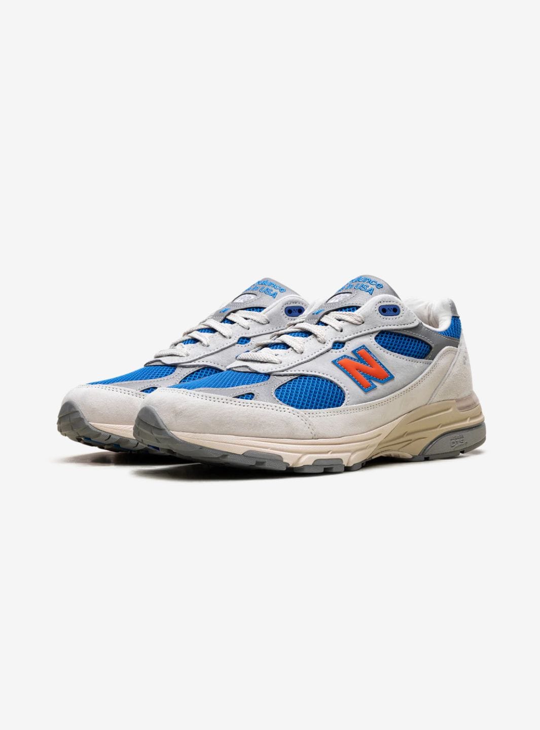 New Balance 993 MiUSA Kith Madison Square Garden Ancient Scroll