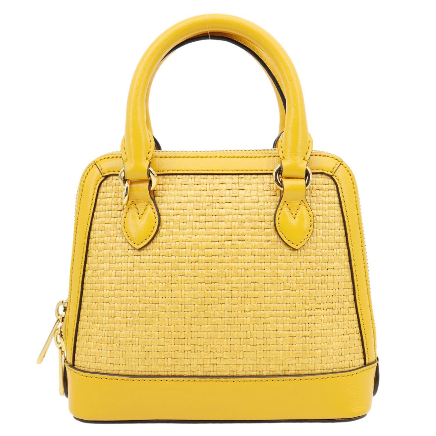 GUCCI Horsebit 1955 Mini Leather Crossbody Bag Yellow 640716