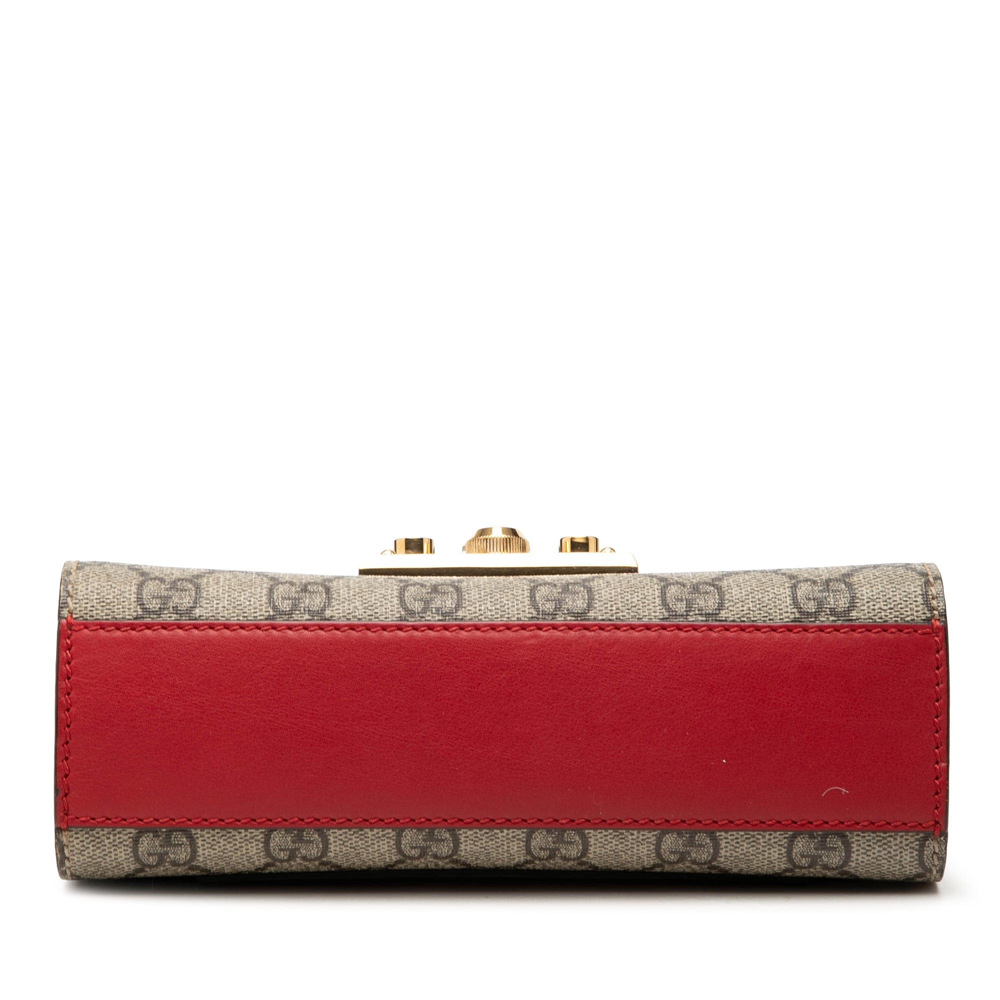 Gucci Small GG Supreme Padlock Crossbody