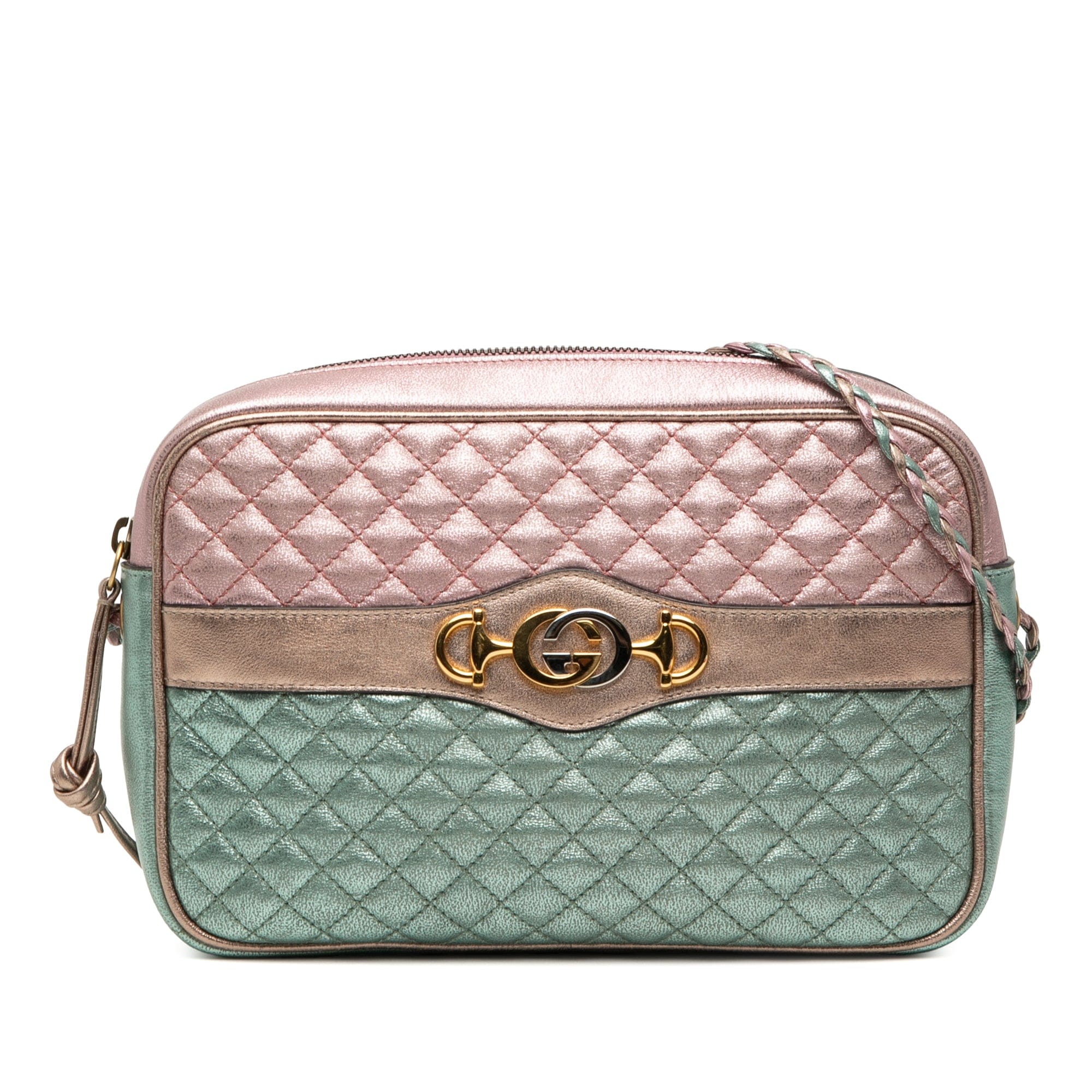 Gucci Laminated Nappa Trapuntata Crossbody