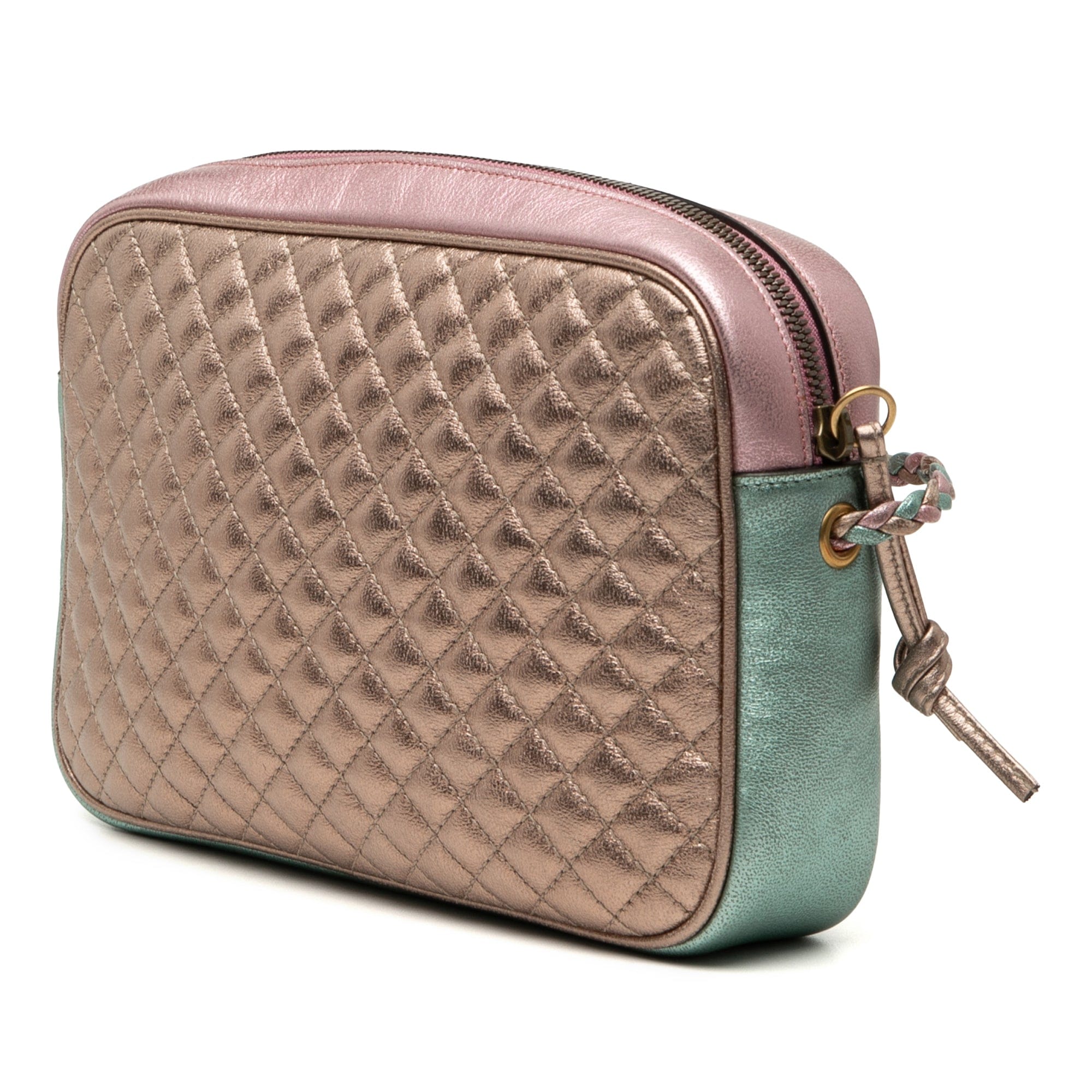 Gucci Laminated Nappa Trapuntata Crossbody