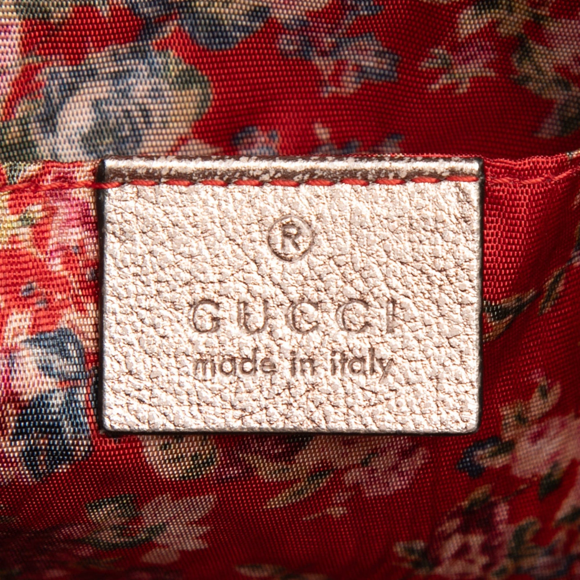 Gucci Laminated Nappa Trapuntata Crossbody