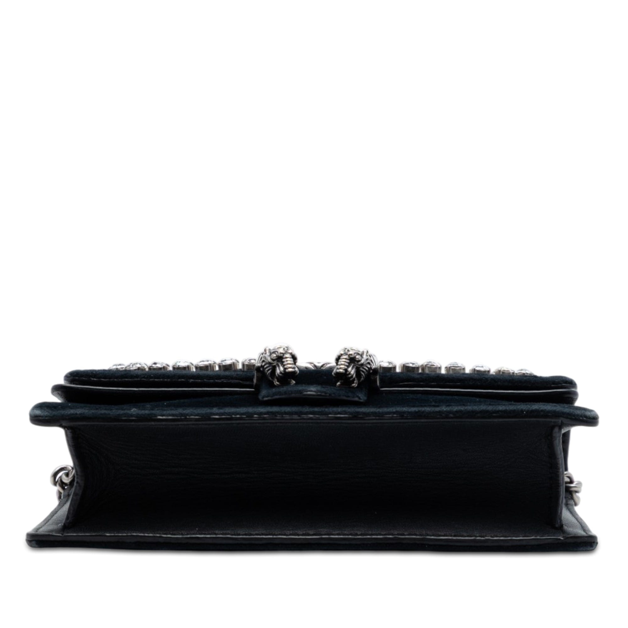 Gucci Mini Crystal Embellished Velvet Dionysus Crossbody