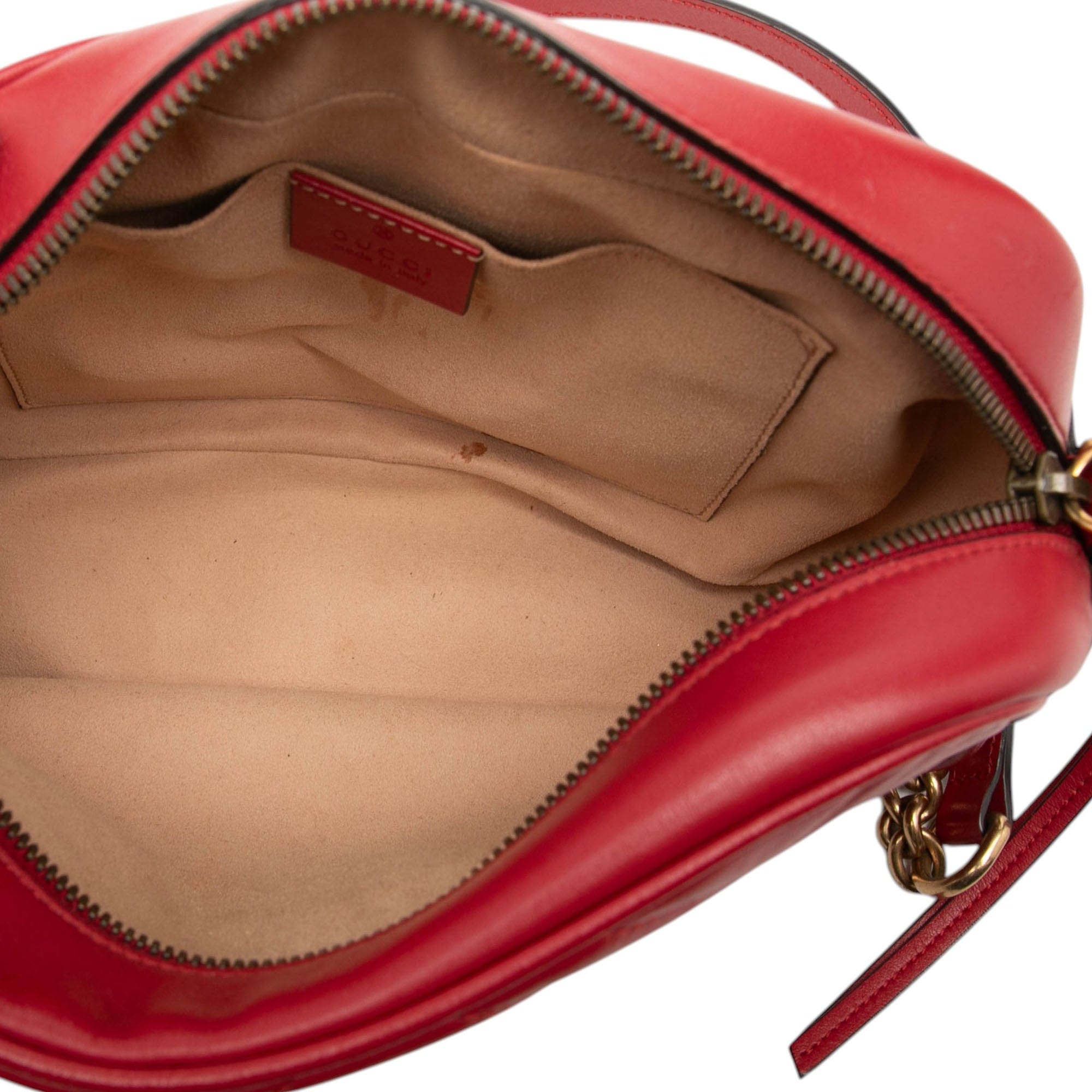 Gucci Small GG Marmont Matelasse Leather Crossbody
