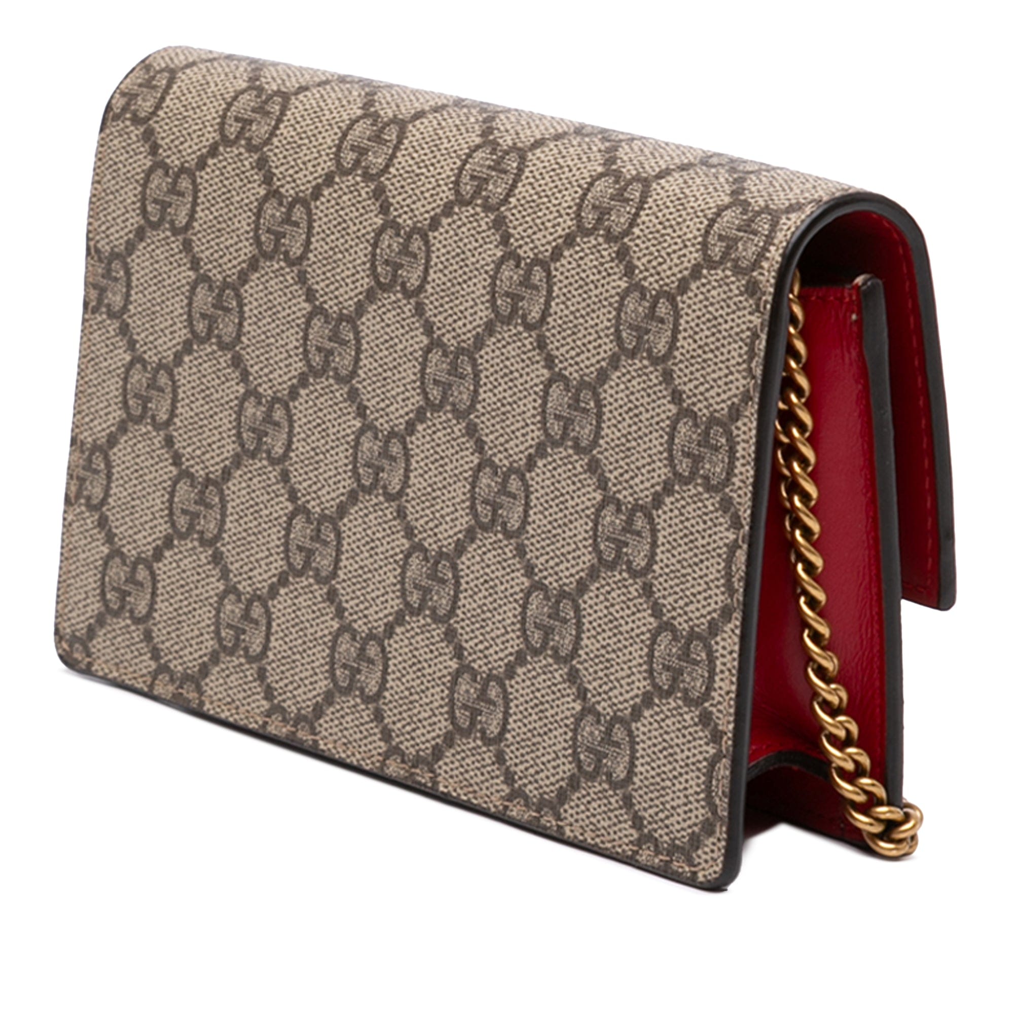 Gucci Mini GG Supreme Cherry Crossbody