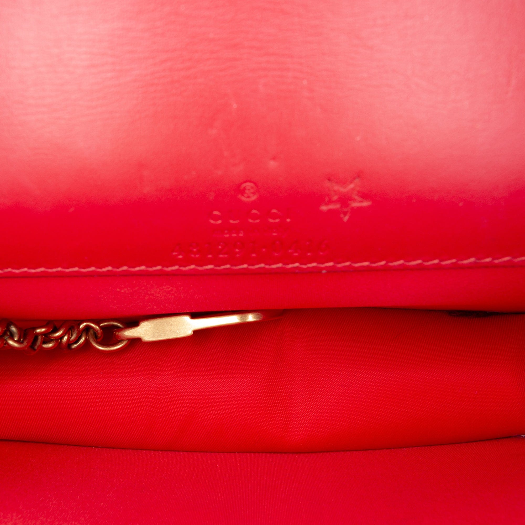 Gucci Mini GG Supreme Cherry Crossbody