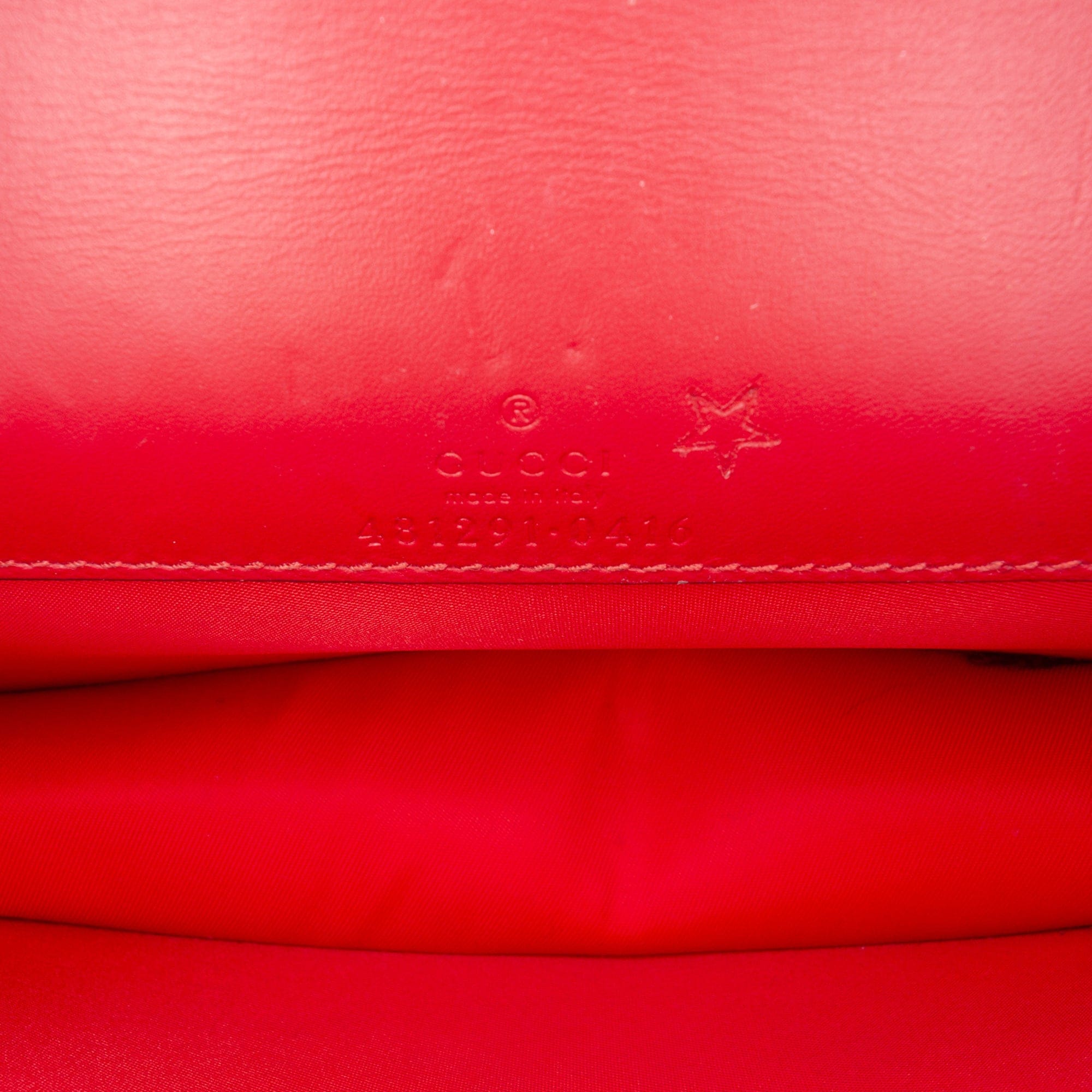 Gucci Mini GG Supreme Cherry Crossbody