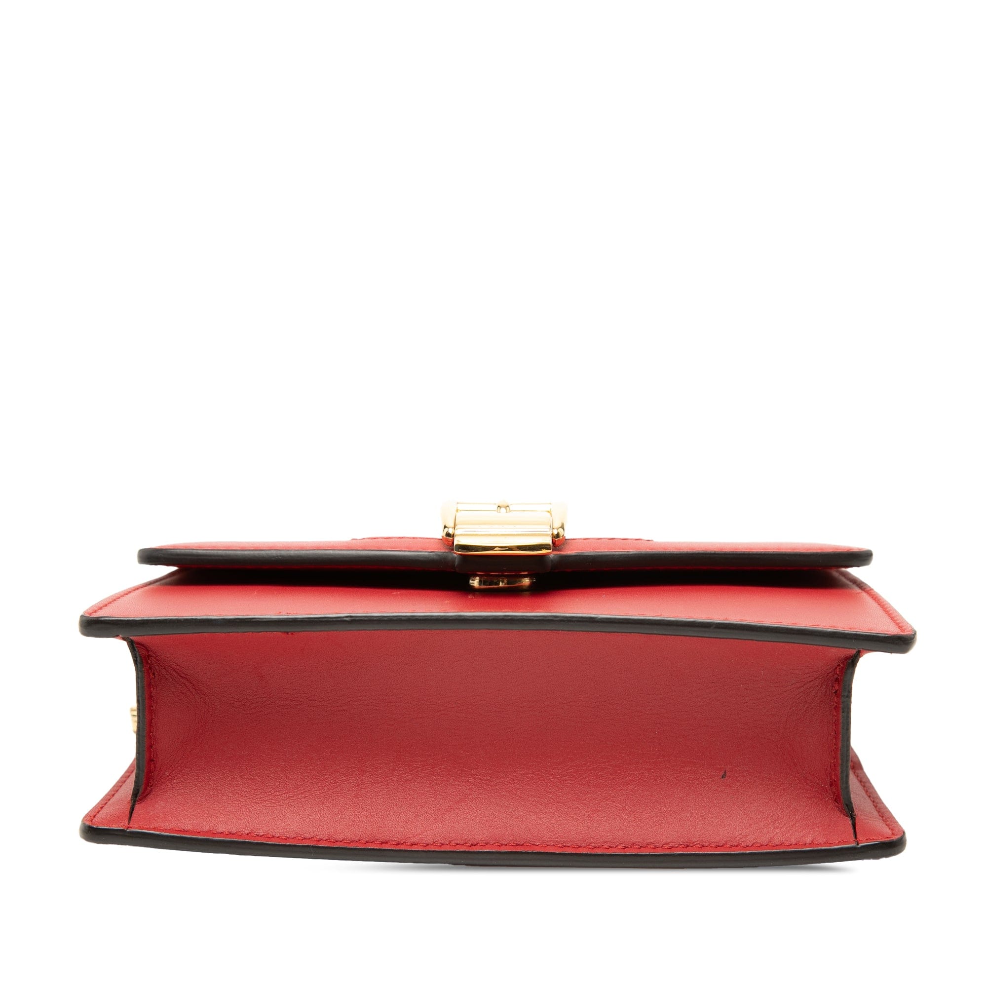Gucci Super Mini Calfskin Sylvie Chain Crossbody