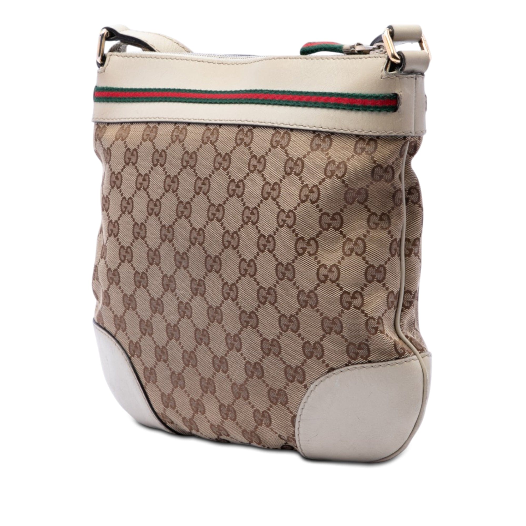 Gucci GG Canvas Web Mayfair Crossbody