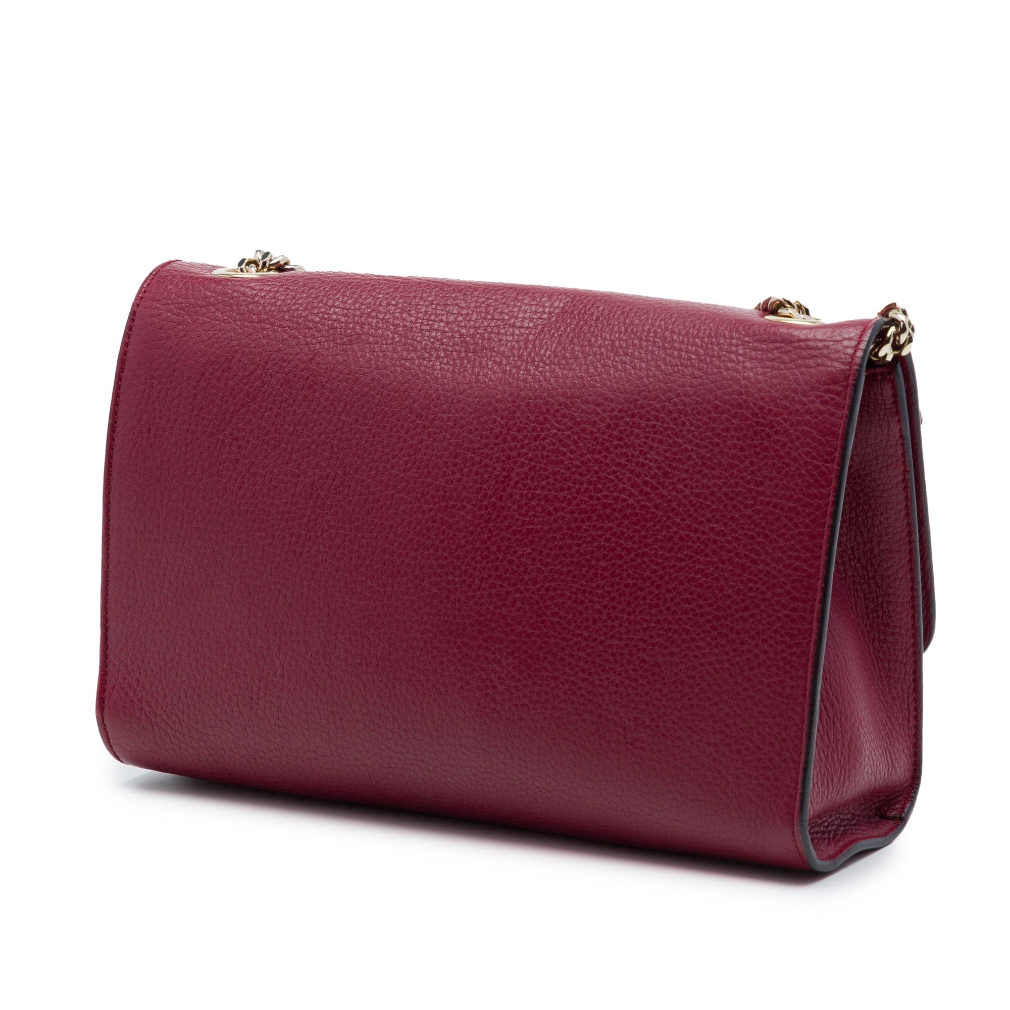 Gucci Medium Leather Miss Bamboo Crossbody