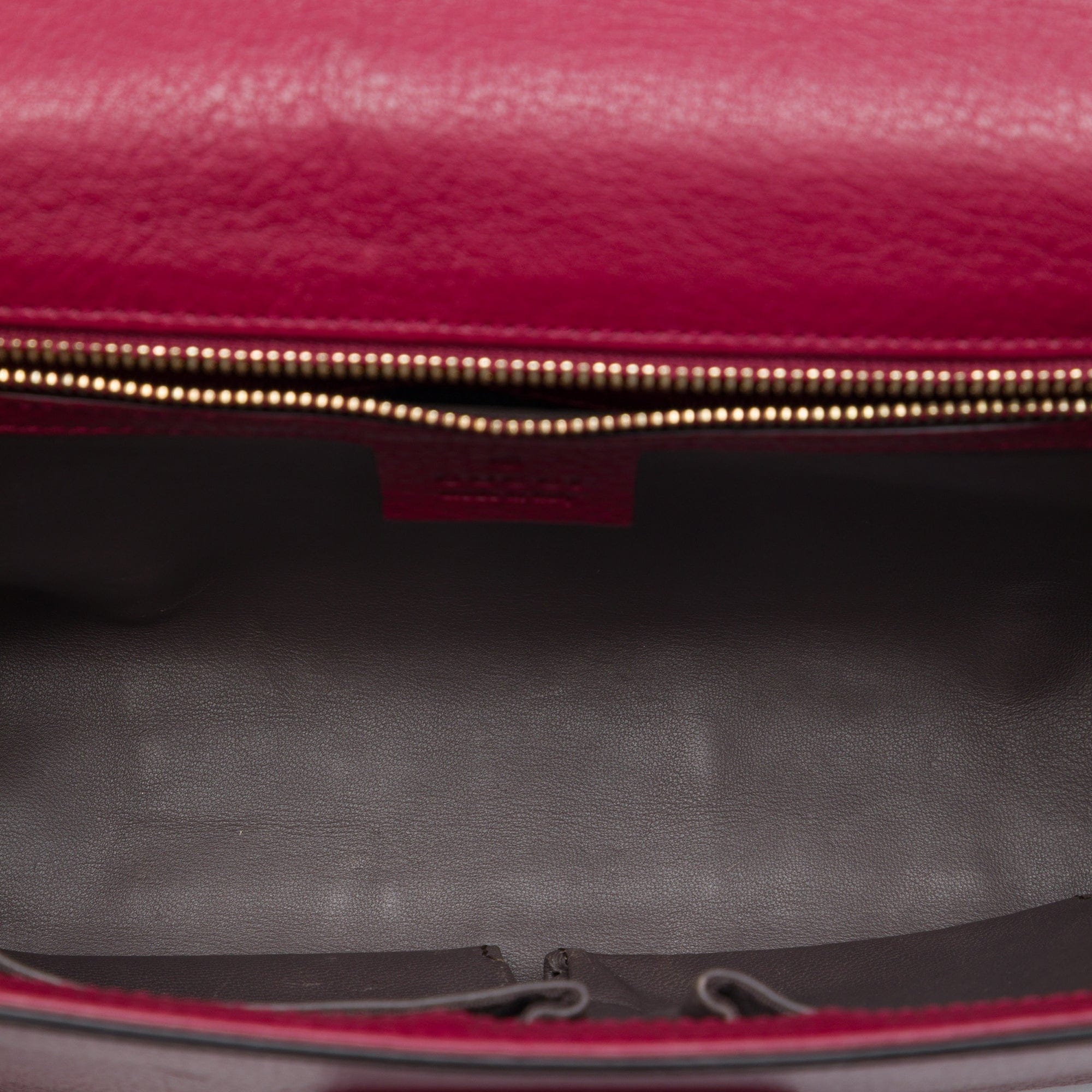 Gucci Medium Leather Miss Bamboo Crossbody