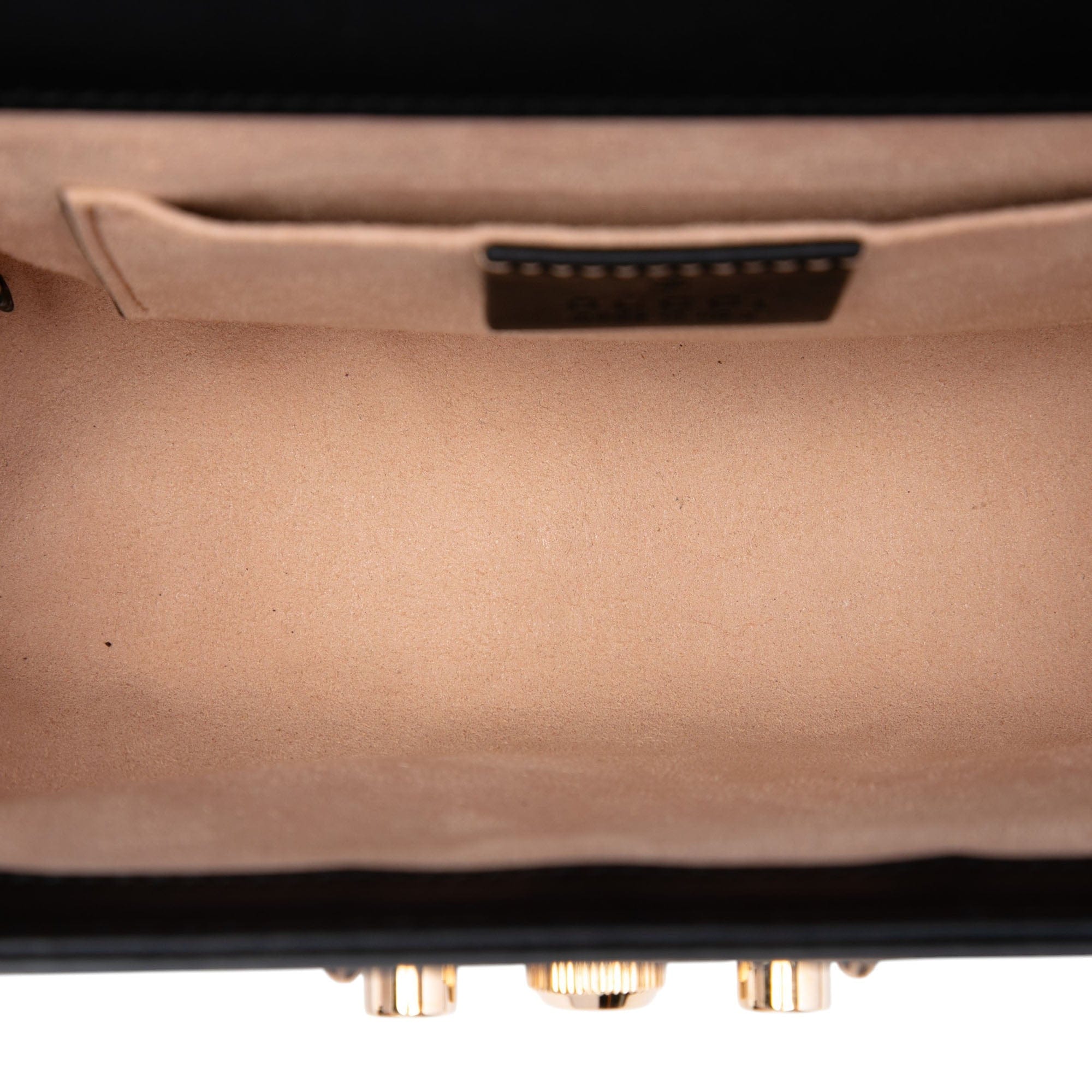 Gucci Small GG Supreme Bee Padlock Crossbody
