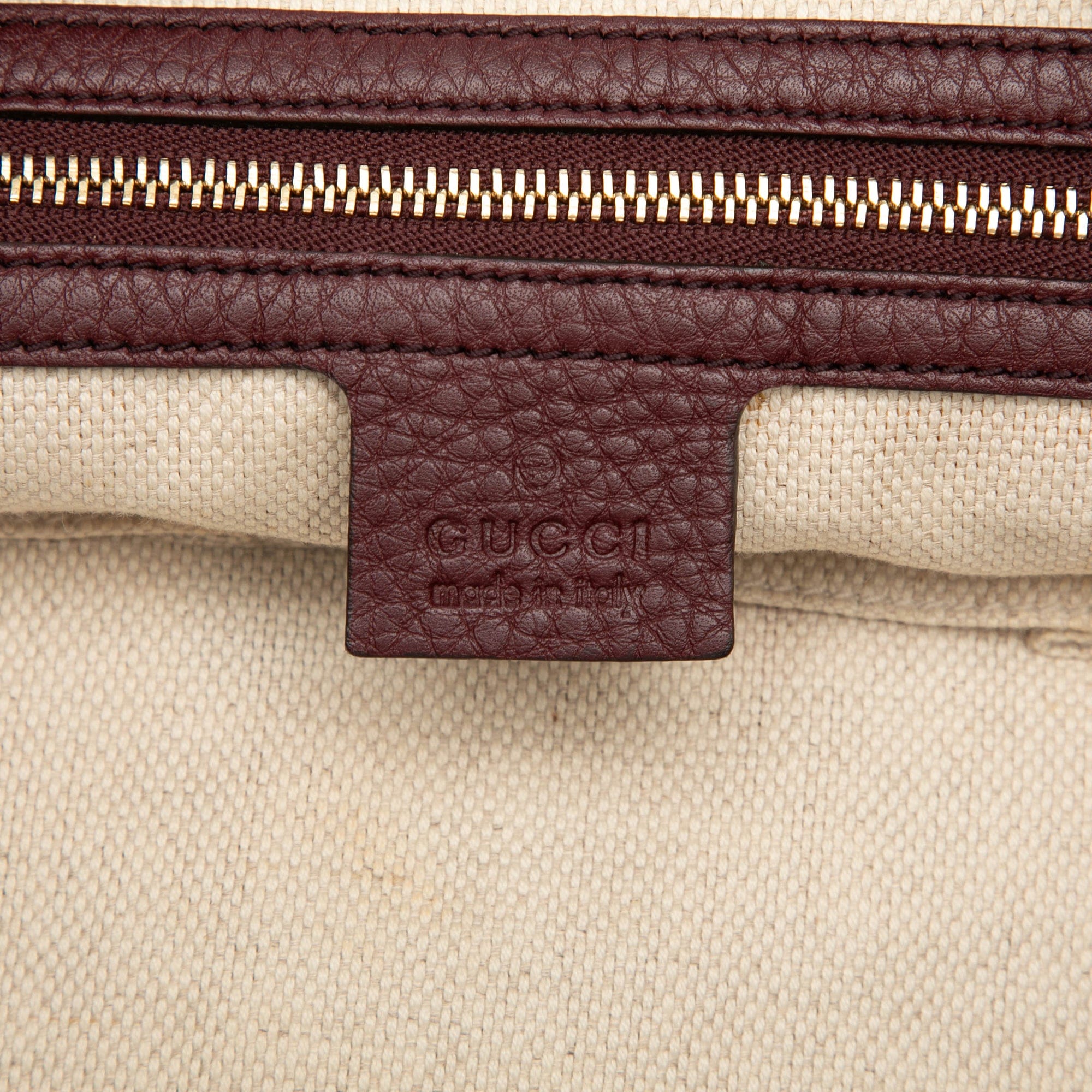 Gucci Medium Leather Soho Crossbody