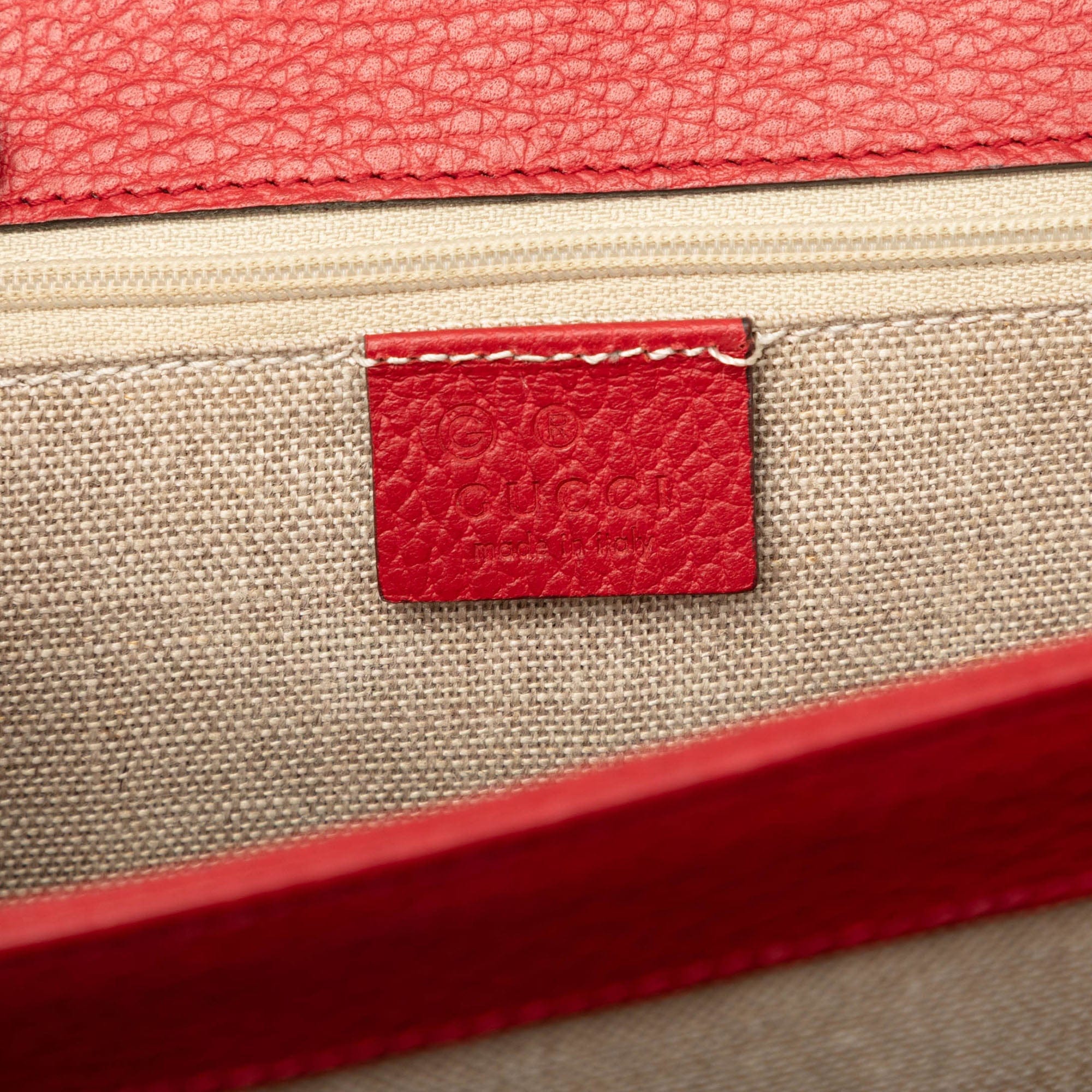 Gucci Medium Dollar Calfskin Interlocking G Crossbody