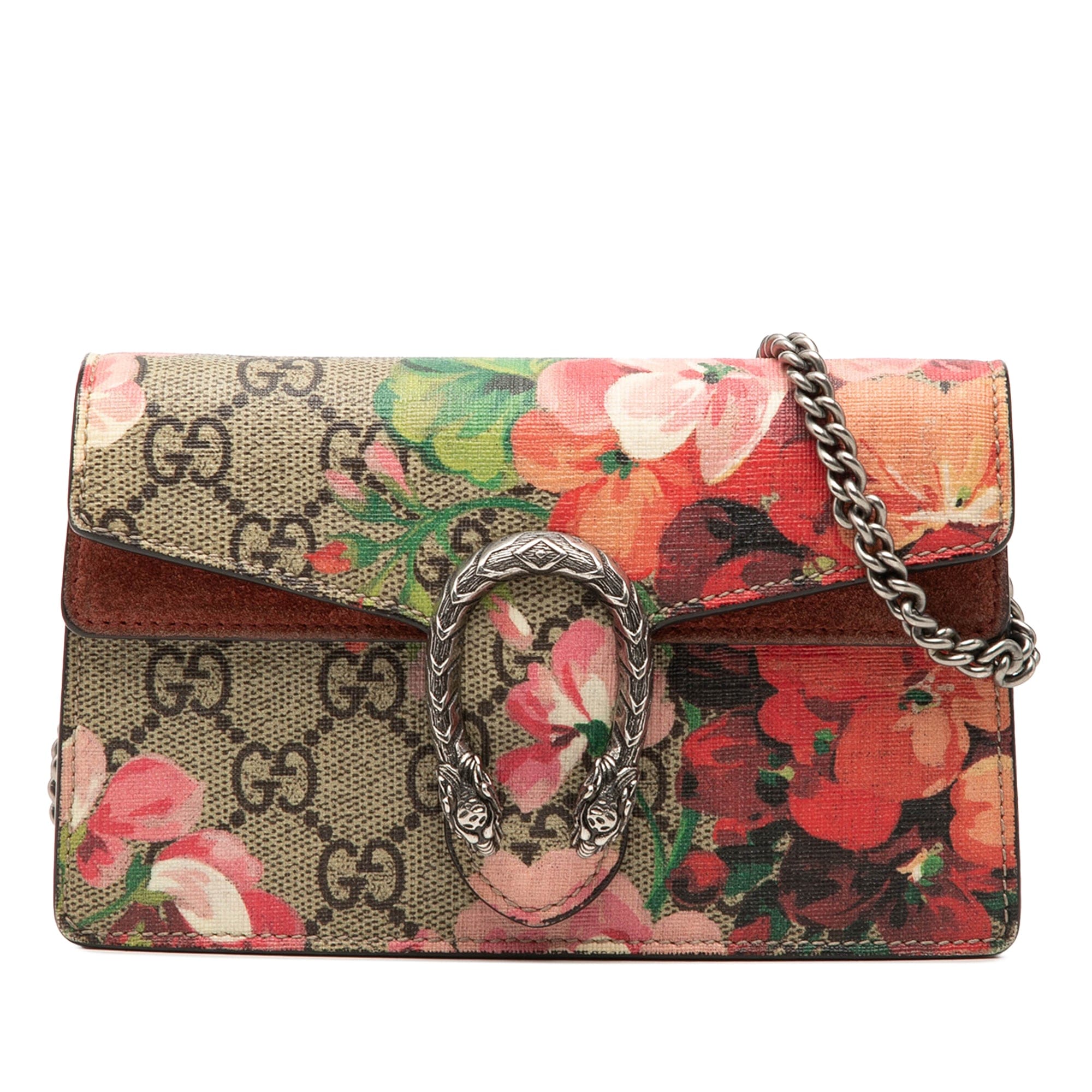 Gucci Mini GG Supreme Blooms Dionysus Crossbody