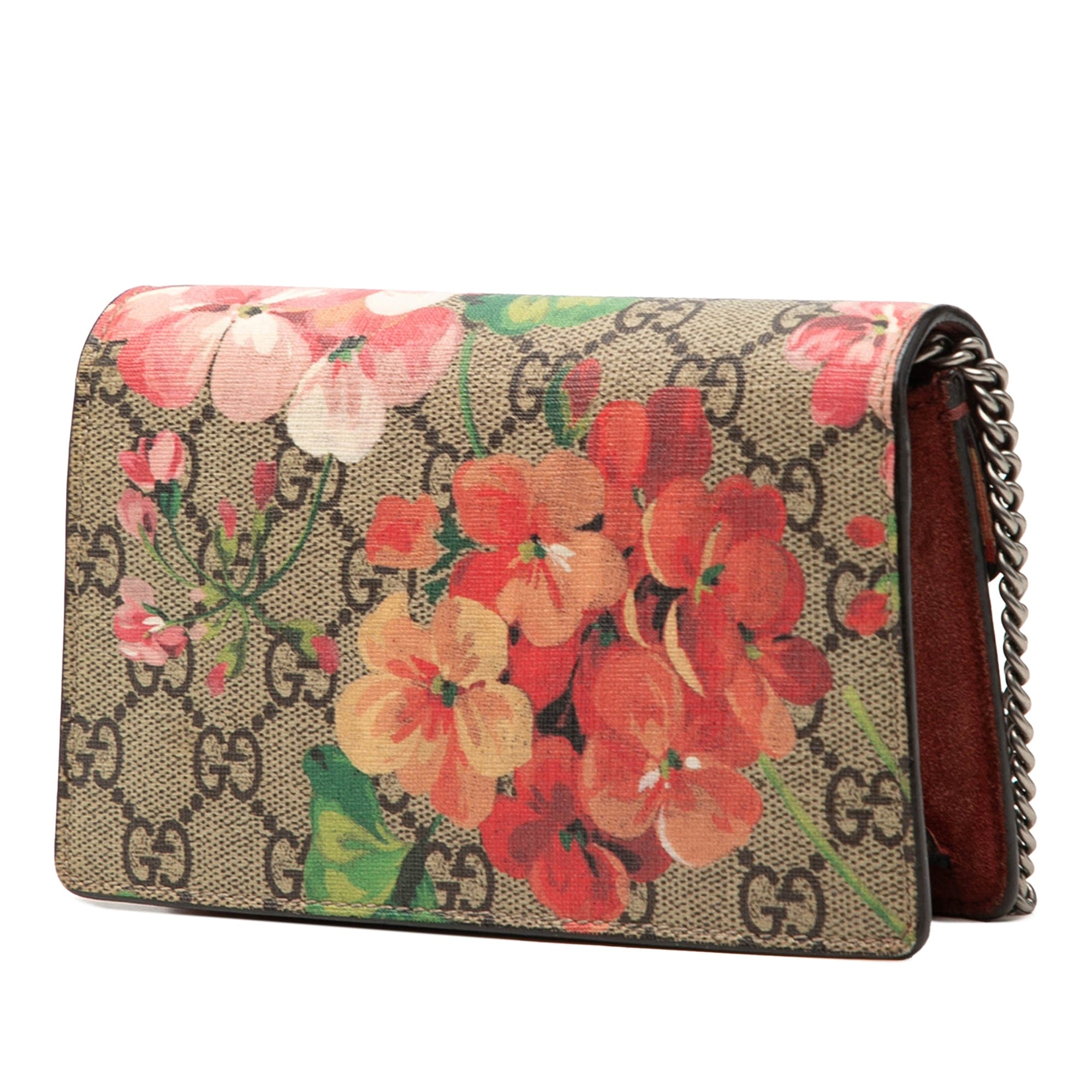 Gucci Mini GG Supreme Blooms Dionysus Crossbody