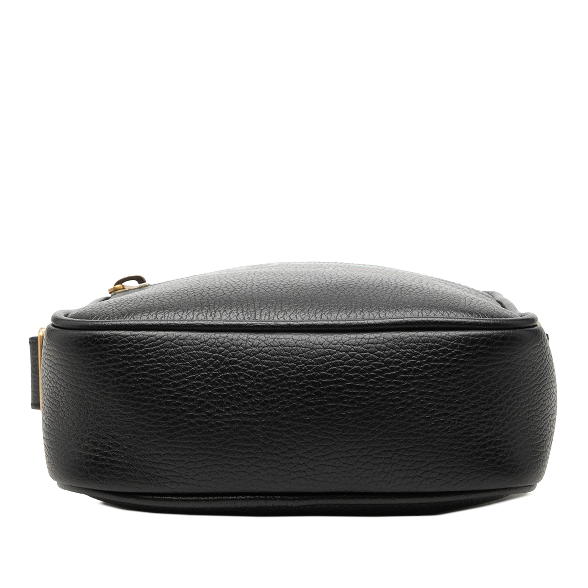 Gucci Grained Calfskin Logo Crossbody