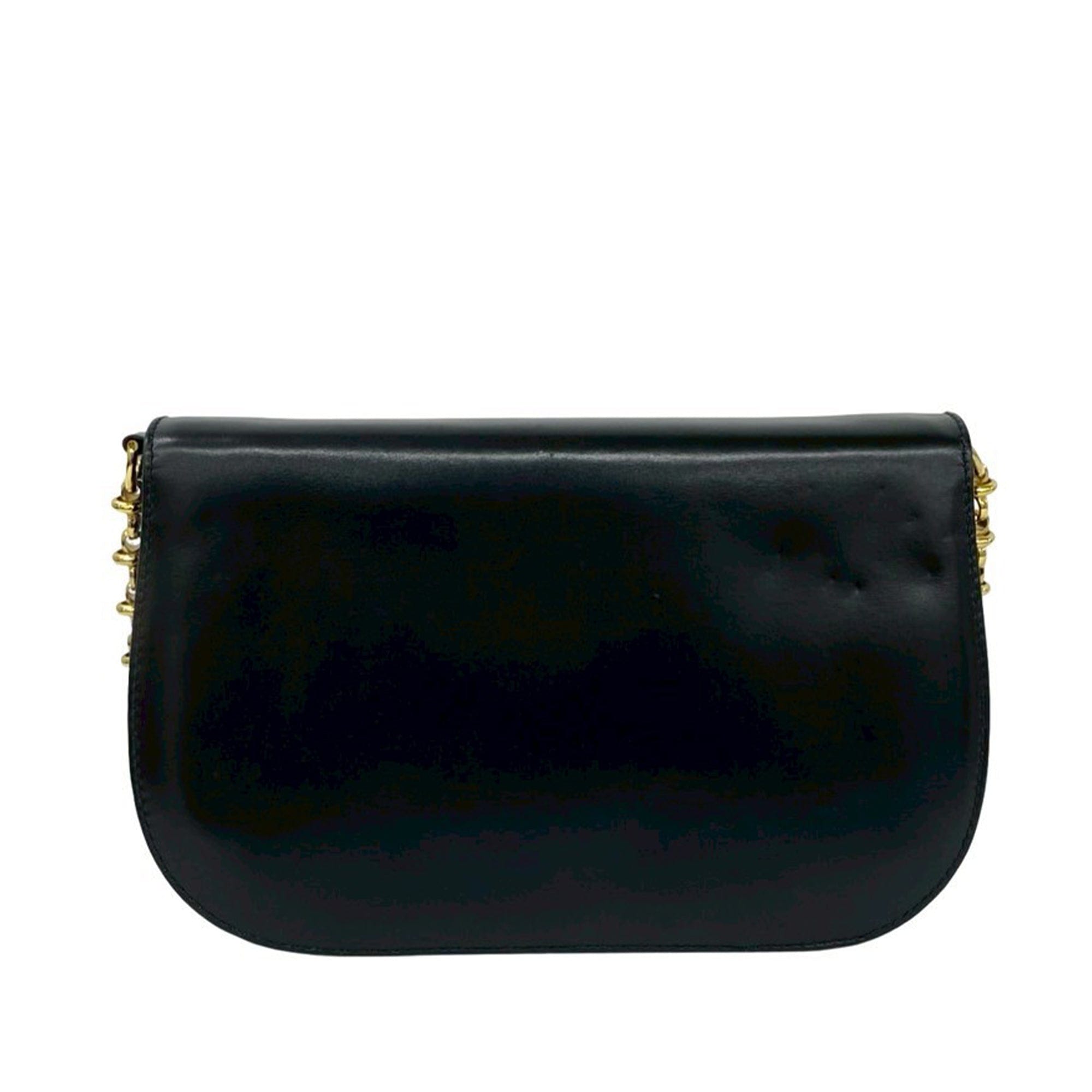 Gucci Calfskin Chain Crossbody