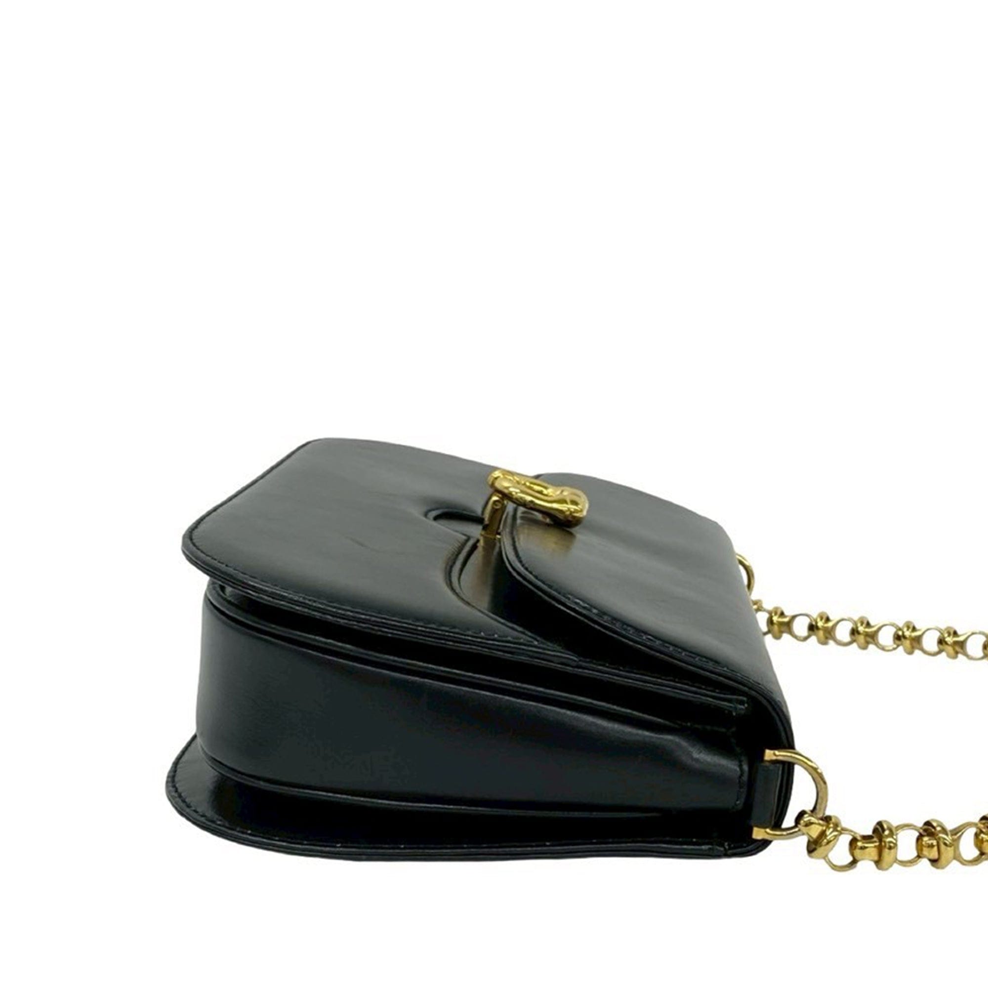 Gucci Calfskin Chain Crossbody