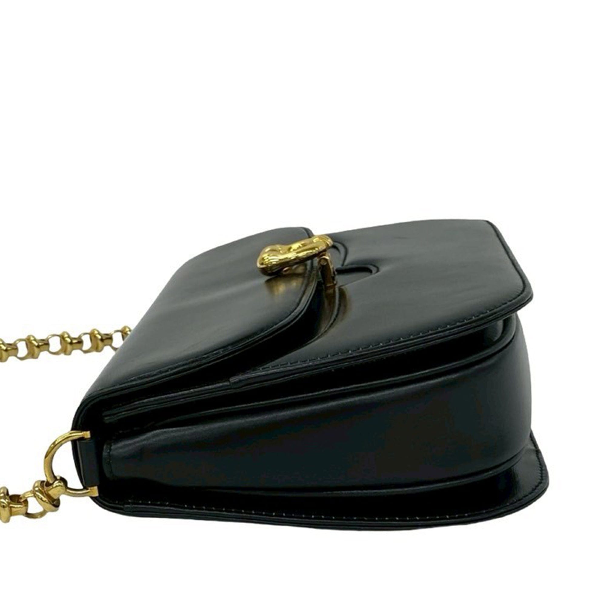 Gucci Calfskin Chain Crossbody