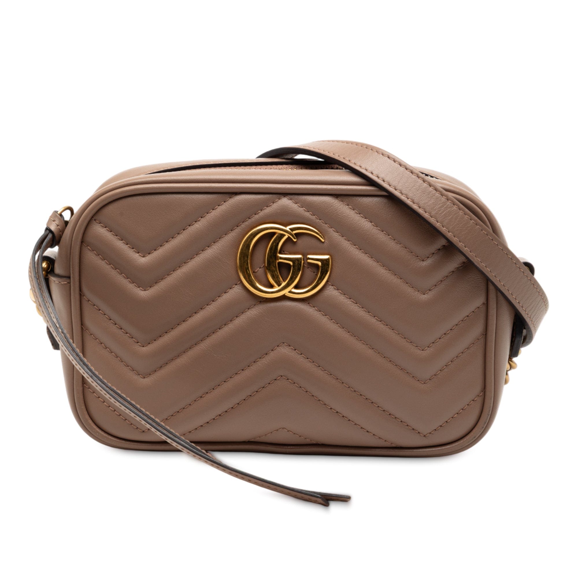 Gucci Mini GG Marmont Matelasse Leather Crossbody