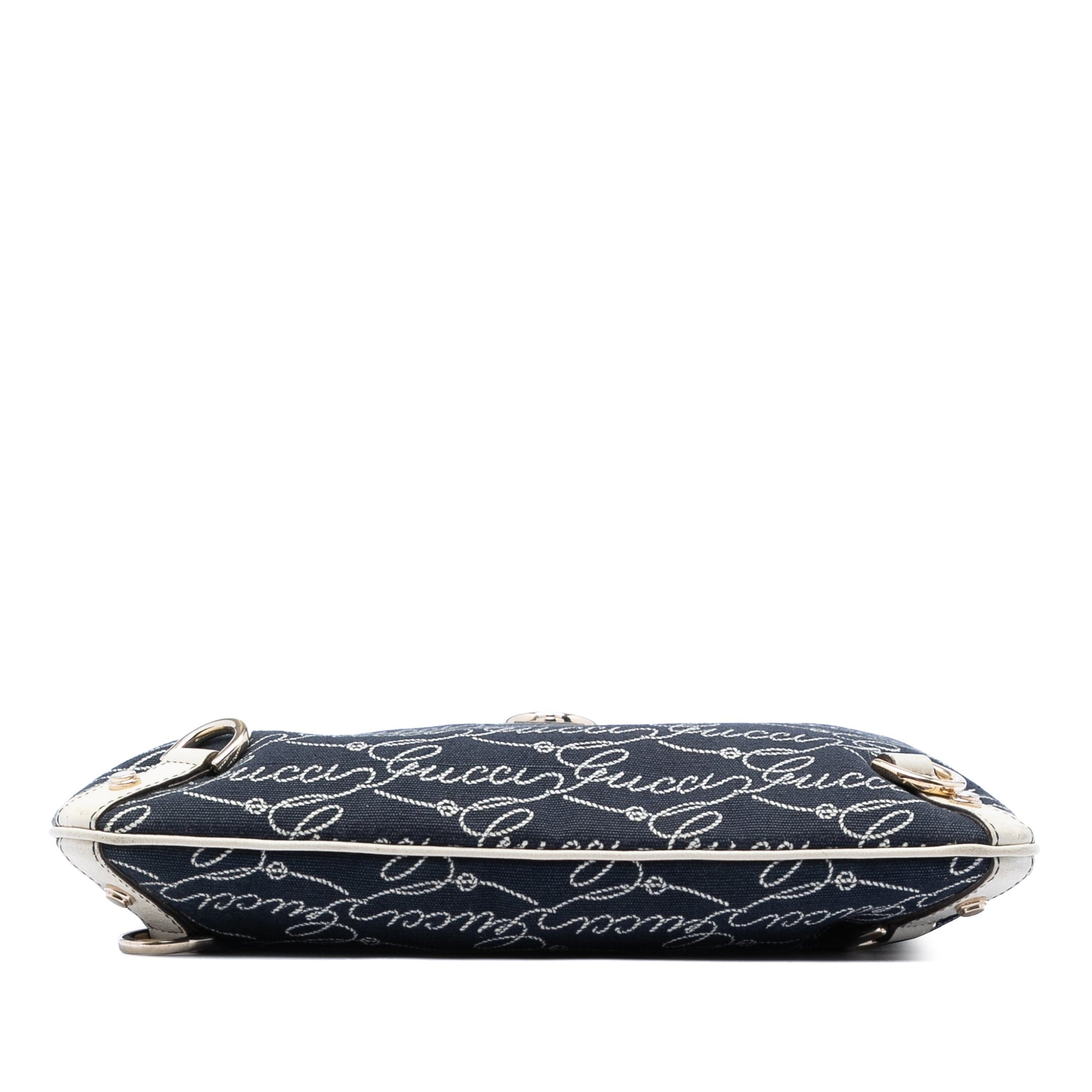 Gucci 85th Anniversary Denim Abbey D Ring Crossbody