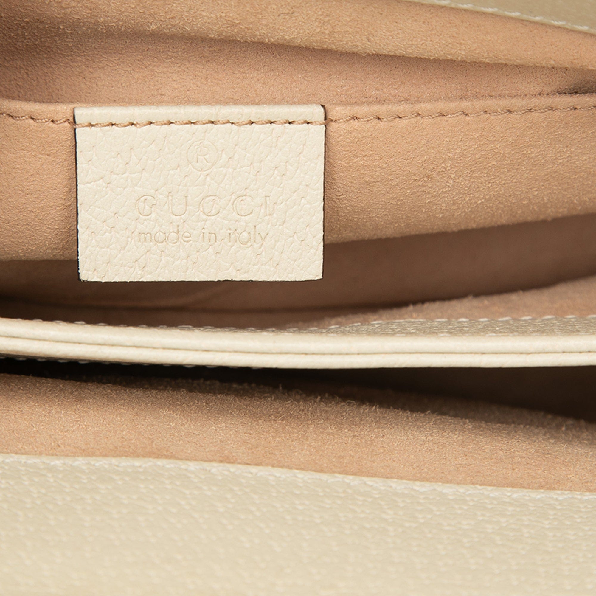 Gucci Small Calfskin Web Ophidia Chain Crossbody