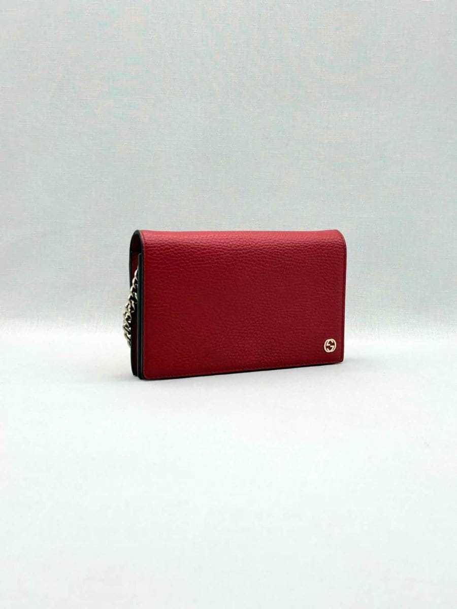 Gucci Betty Wallet On Chain Red Crossbody