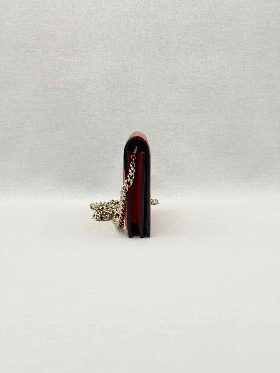 Gucci Betty Wallet On Chain Red Crossbody
